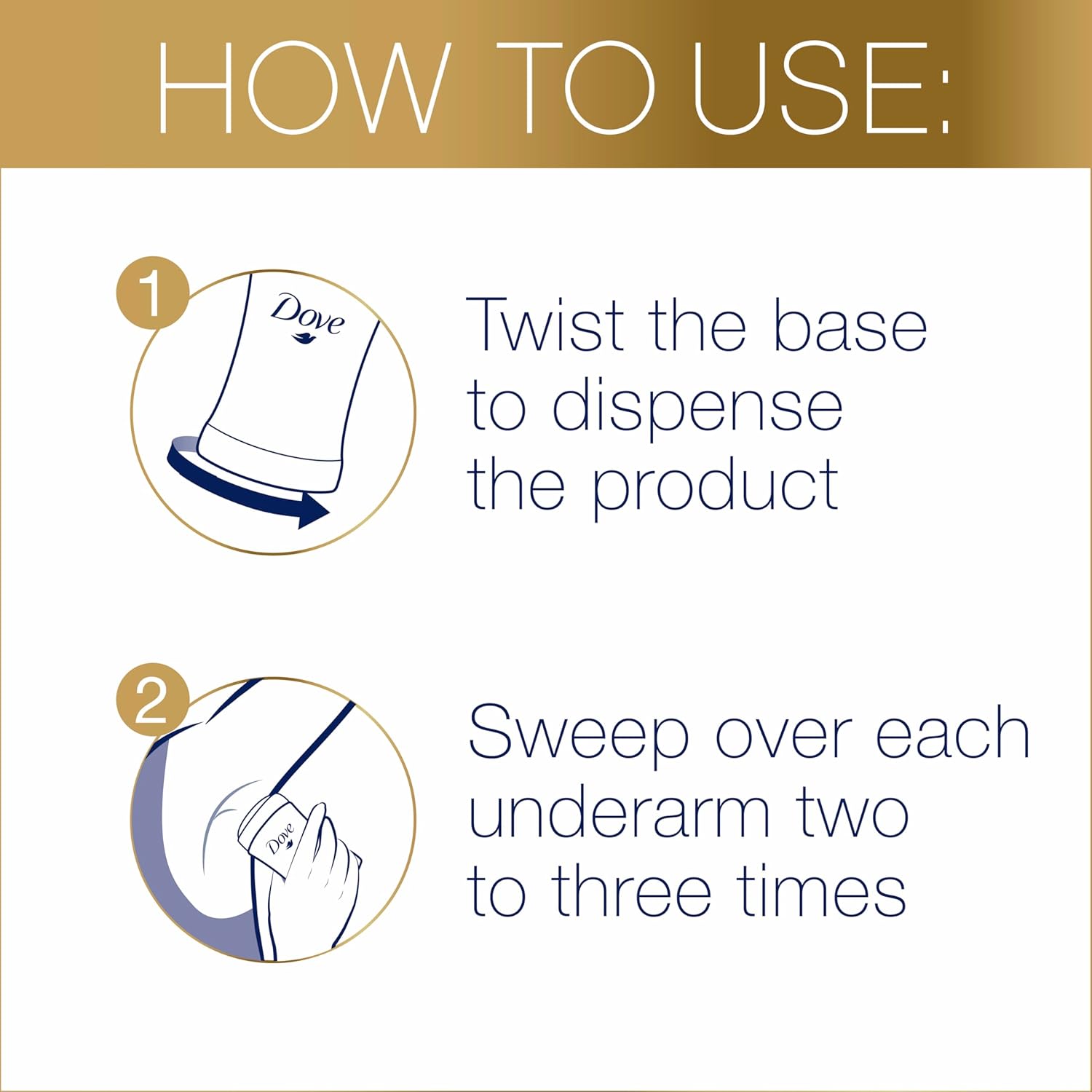 Dove Even Tone Antiperspirant Deodorant Stick Peach Blossom & Rice Milk 3 Count 2.6 oz - Image 9