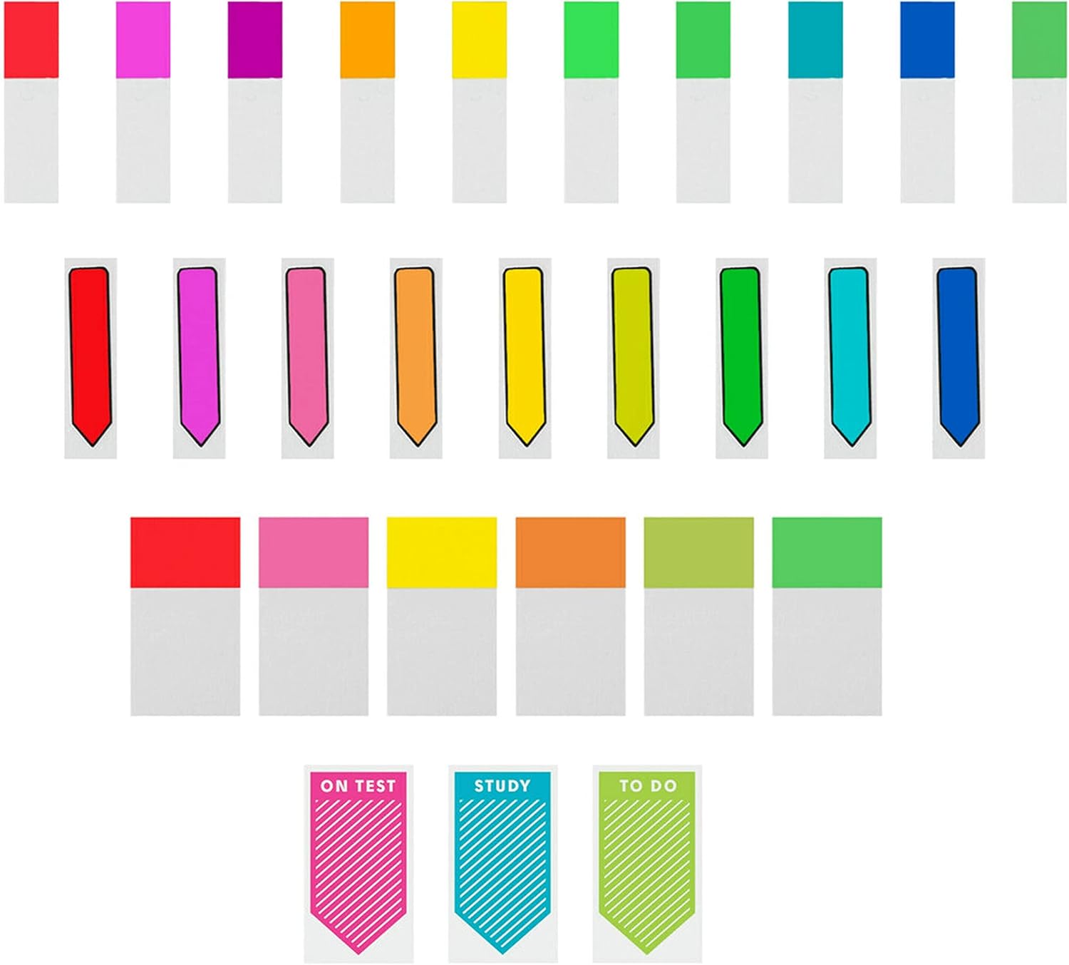 Post-it Flags and Tabs Value Pack, Ultimate Business and Study Pack, 956 Various Flags for Organization (683-AVP-SIOC) - Image 14