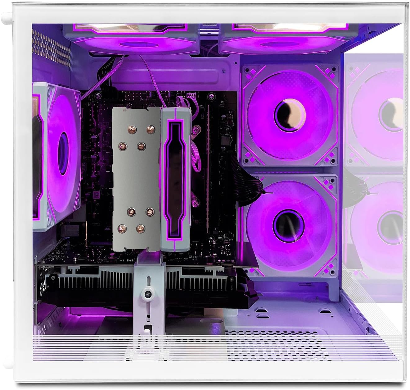 suevery Desktop Computer, I5 Prebuilt Gaming PC | Core i5-12400F, GeForce RTX 3050 6G, 16G DDR4 RAM, 512GB NVME SSD, Tower, Gamer, Home and Business - Image 7