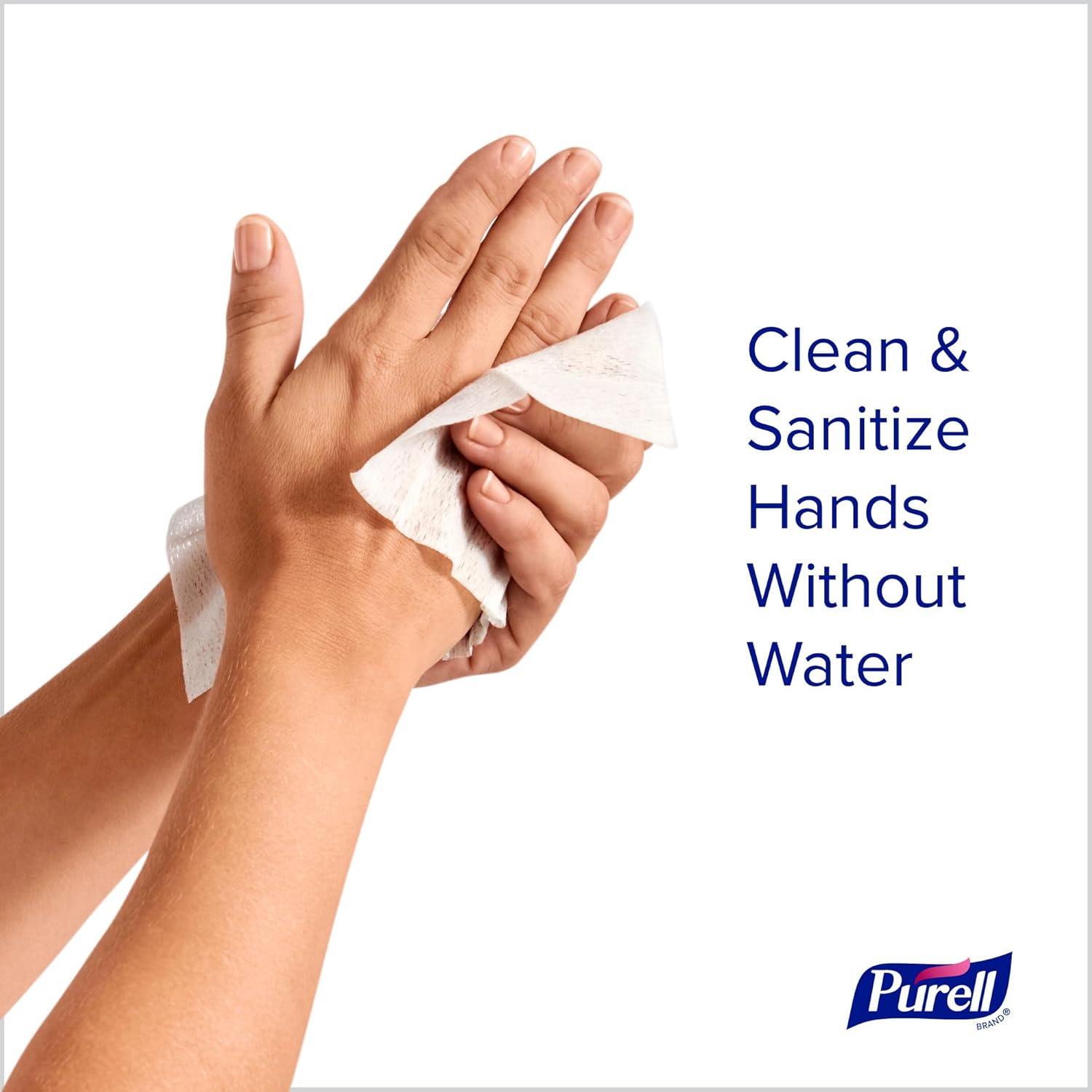 PURELL Cottony Soft Hand Sanitizing Wipes Clean Scent, 24 Individually Wrapped Wipes (Pack of 4 Boxes) - 9029-04-CMR - Image 3