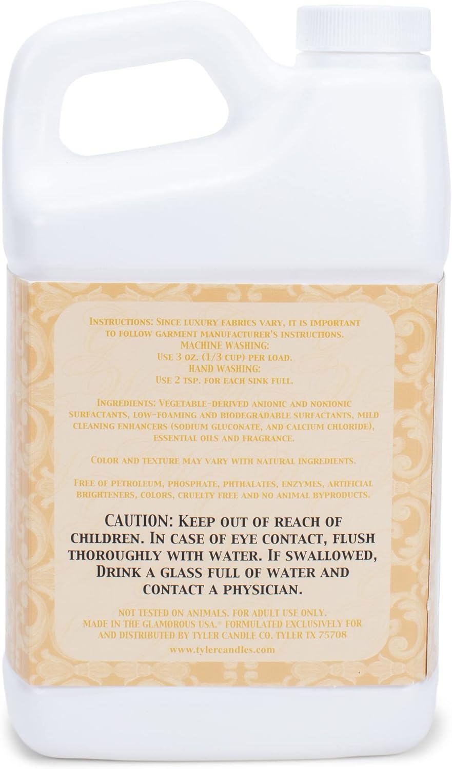 Tyler Glamour Wash Laundry Detergent High Maintenance, 32 Fluid Ounce - Image 4