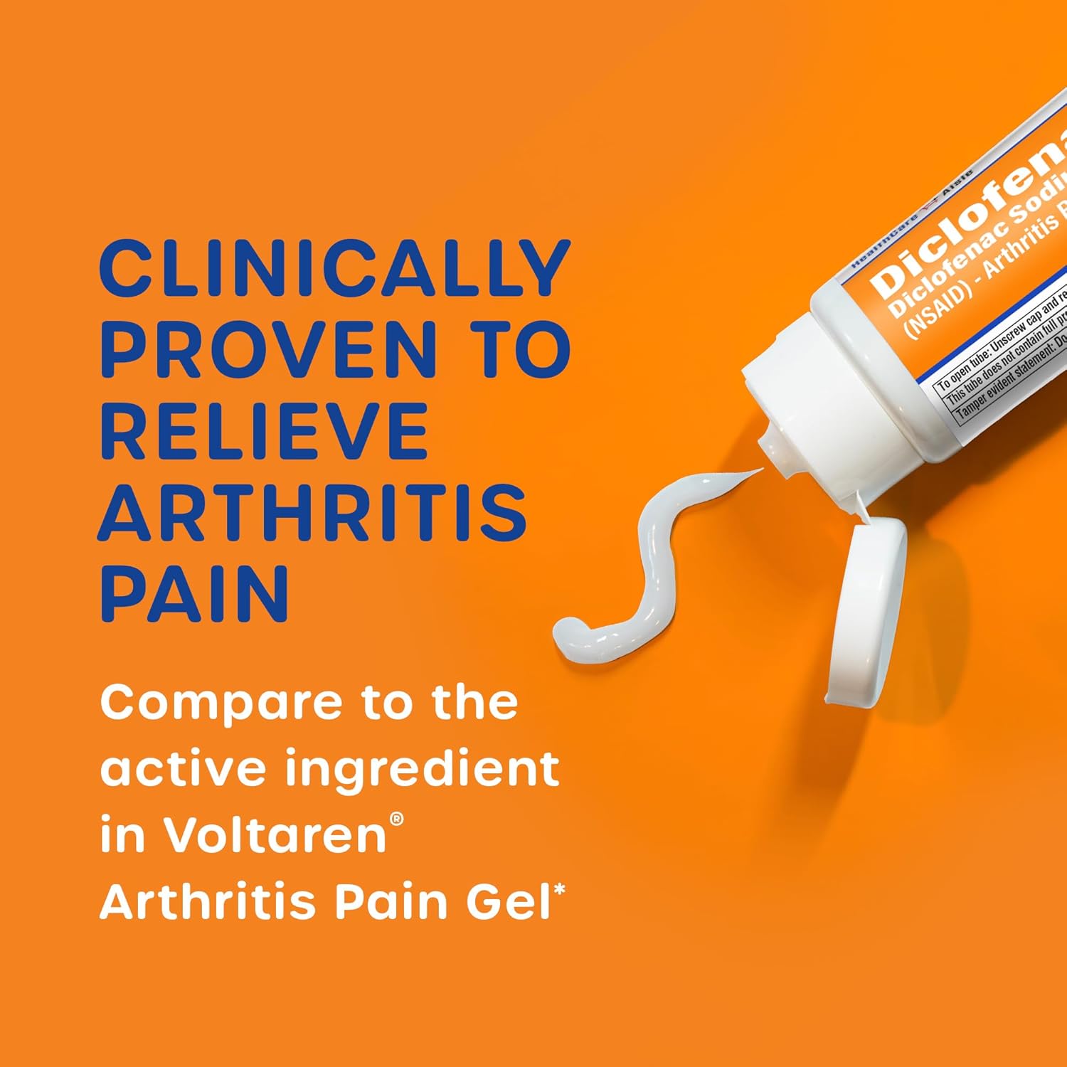 HealthCareAisle Diclofenac Gel, 1%, Arthritis Pain Relief - 150 g tube - Original Prescription Strength (NSAID) - Image 3
