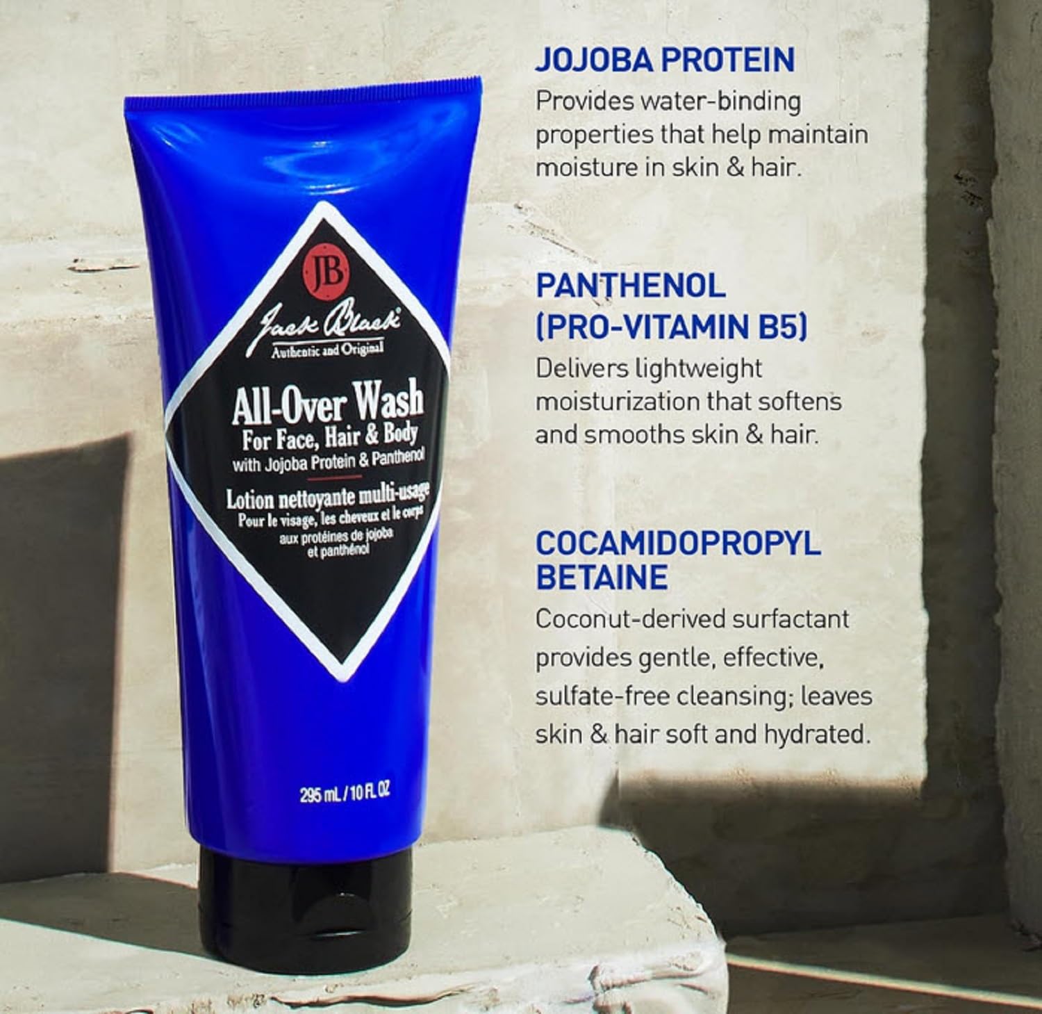 Jack Black Body & Hair Cleanser – Mens Body Wash, Mens Shampoo, Skin Care, Hair Care, Body Wash Men, Sulfate–Free - Image 6