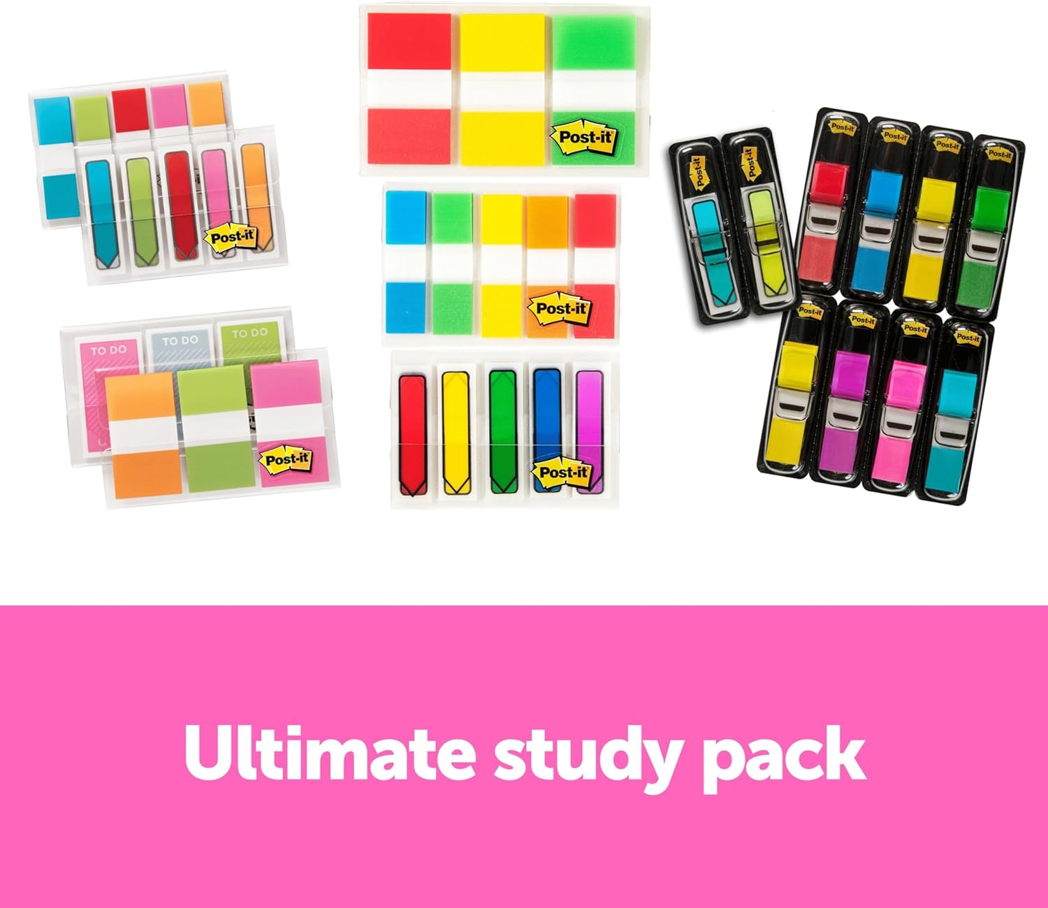 Post-it Flags and Tabs Value Pack, Ultimate Business and Study Pack, 956 Various Flags for Organization (683-AVP-SIOC) - Image 11