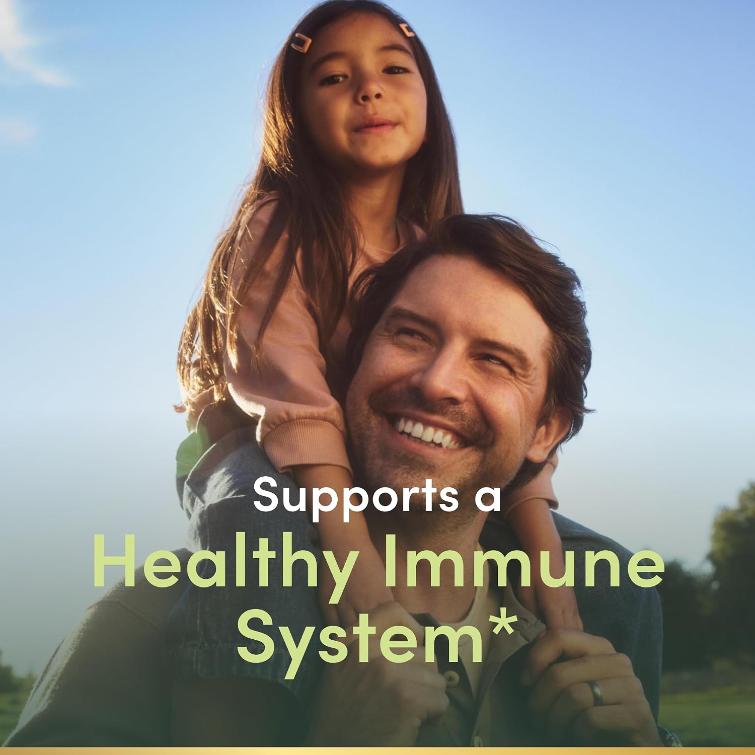Nature’s Bounty Vitamin C + Rose Hips, Immune Support, 1000mg Vitamin C, Coated Caplets, 1 Serving per Day, Vegetarian Caplets, 100 Ct - Image 3