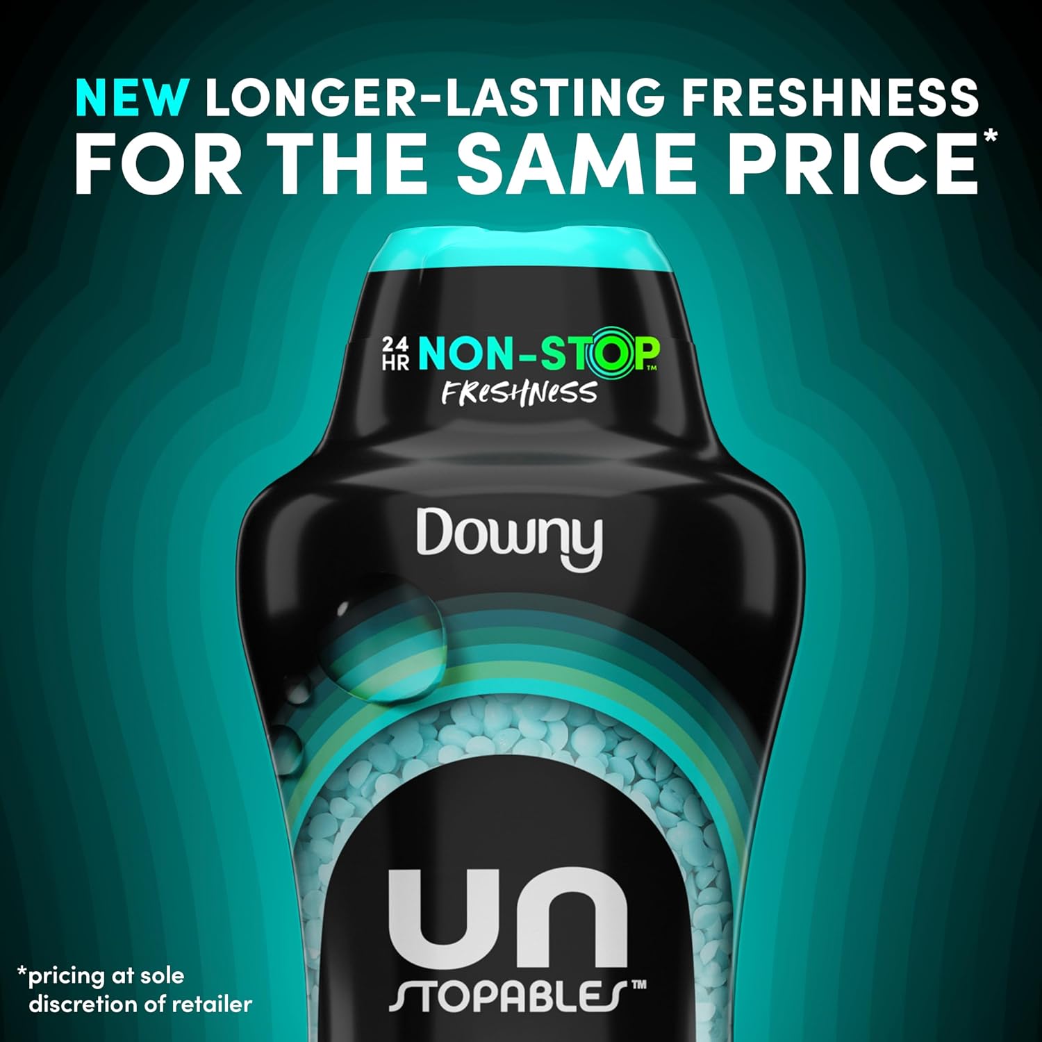 Downy Unstopables In Wash Scent Booster Beads, Fresh Scent, 24 oz, Laundry Beads For Odor Protection, Downy Scent Booster Beads, Laundry Scent Boosters - Image 5