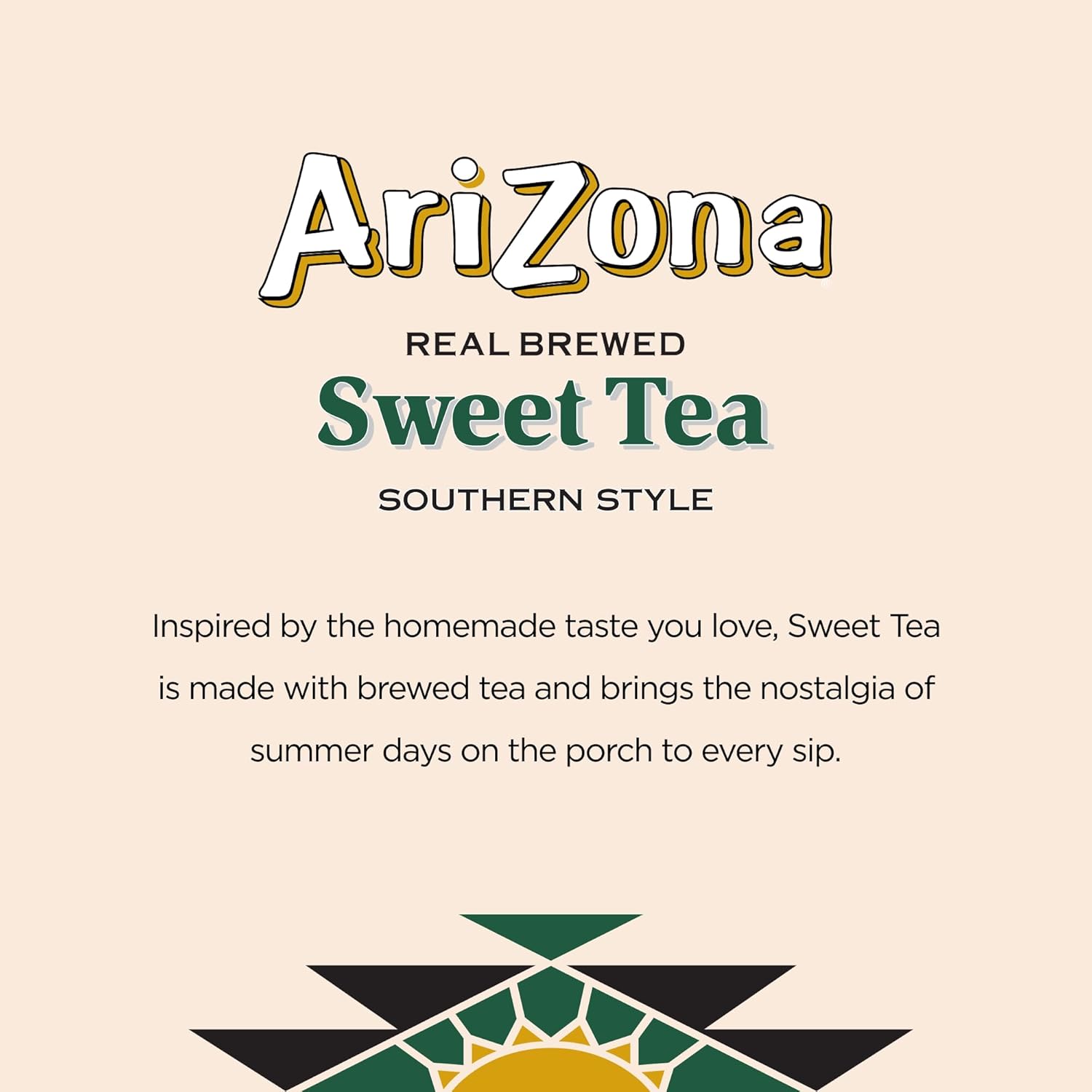 AriZona Southern Style Sweet Tea, Premium Brewed, 16 Fl Oz (Pack of 12) - Image 6