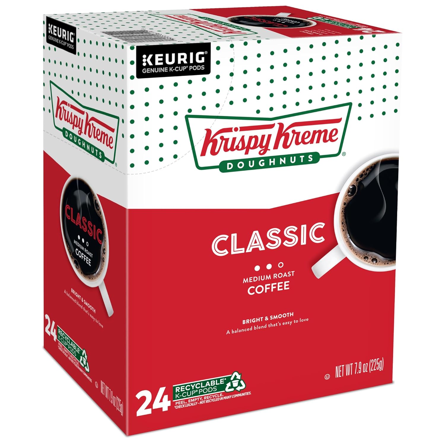 Krispy Kreme Classic Coffee, Keurig Single Serve K-Cup Pods, Medium Roast, 96 Count - Image 16