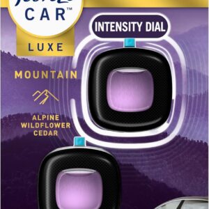 Febreze Car Mountain Scent Air Freshener Vent Clip, .07 oz, 2 Count