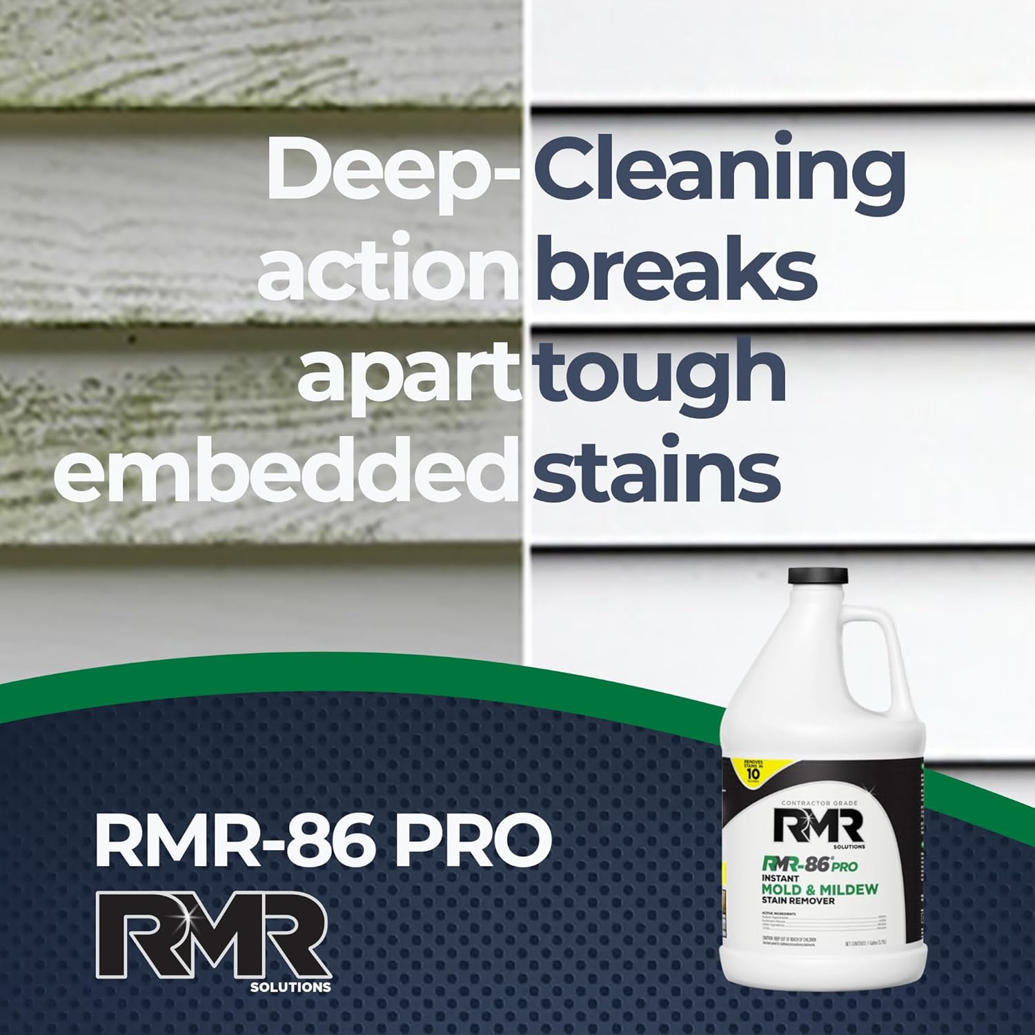 RMR-86 Pro Contractor Grade Mold Stain & Mildew Stain Remover Cleaning Solution, Professional Quality Formula, 1 Gallon - Image 9