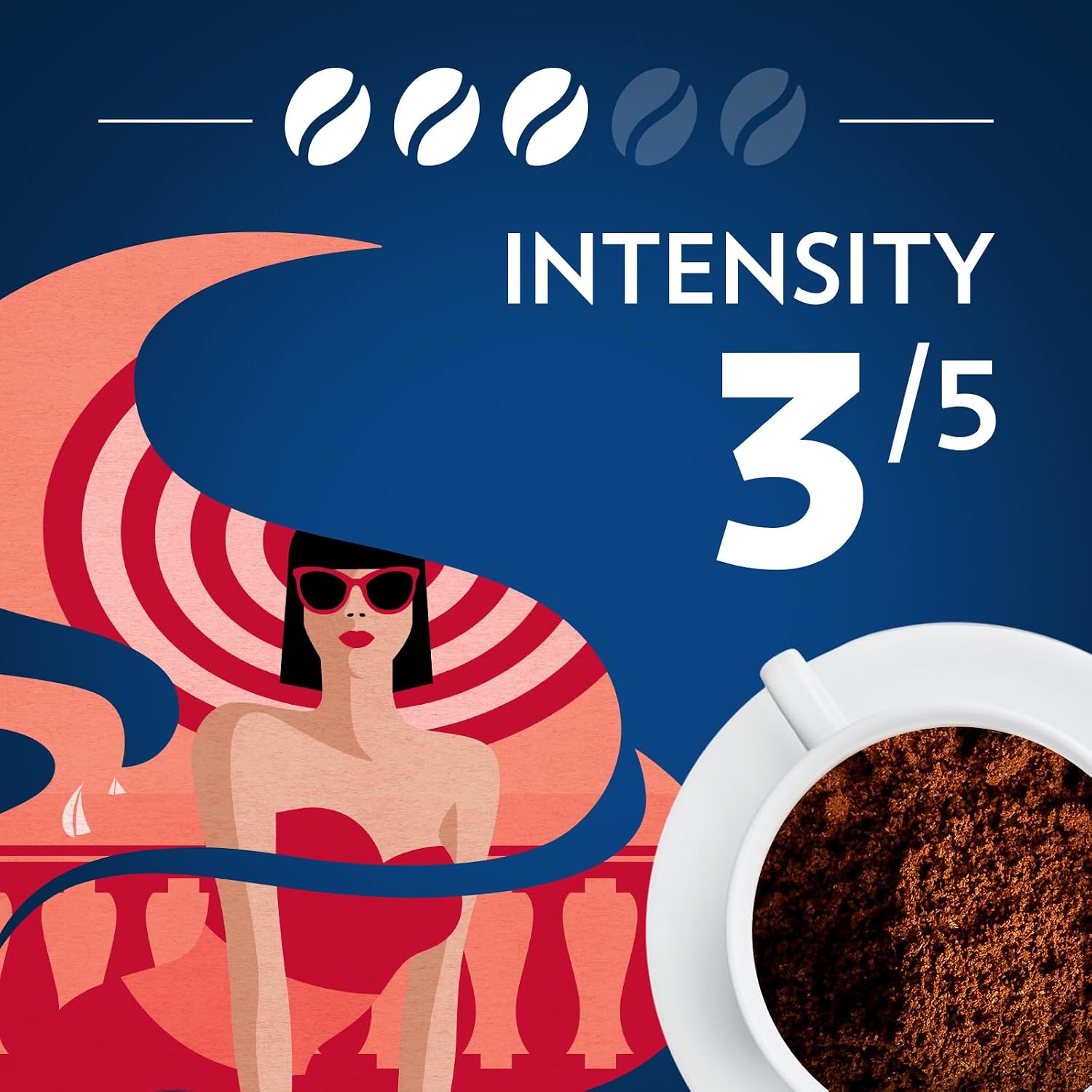 Lavazza Dolcevita Classico Ground Coffee 6 Bags of 12oz, Medium Roast, Rich and Full-bodied, Intensity 3/5, Arabica and Robusta, Ideal for Drip Brewers, (Pack of 6) - Package May Vary - Image 4
