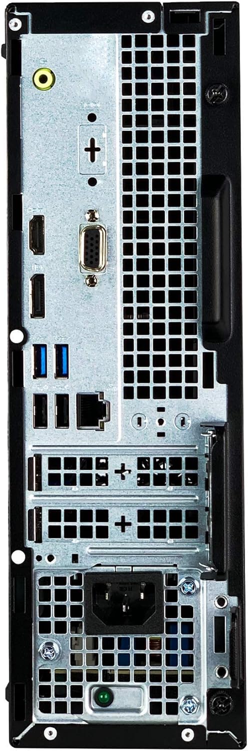 Dell OptiPlex 3070 SFF Small Form Factor Desktop - 9th Gen Intel Core i7-9700 8-Core CPU up to 4.70GHz, 32GB DDR4 Memory, 1TB SSD, Intel UHD Graphics 630, DVD Burner, Windows 11 Pro (Renewed) - Image 3