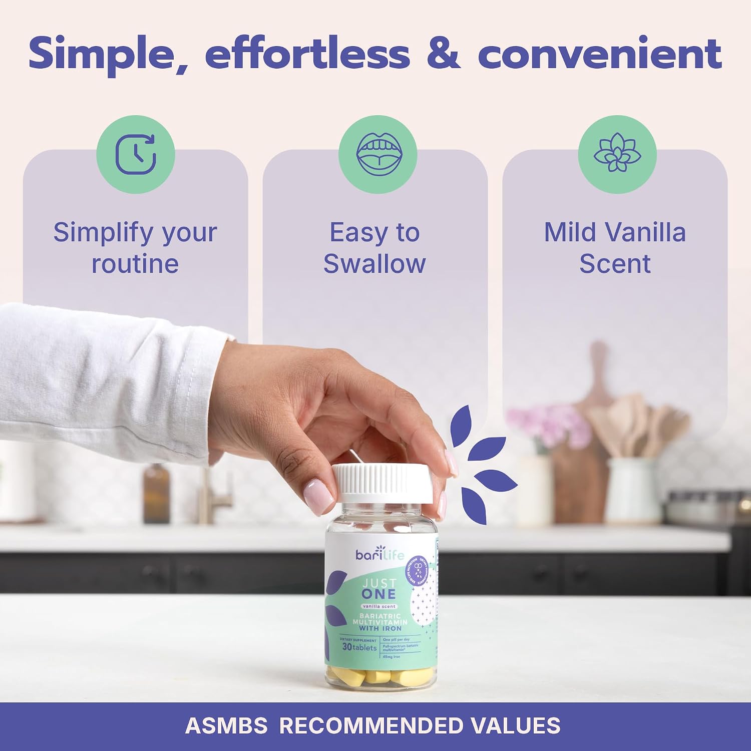 Just One - Once Daily Bariatric Multivitamin with Iron (30) - Image 10