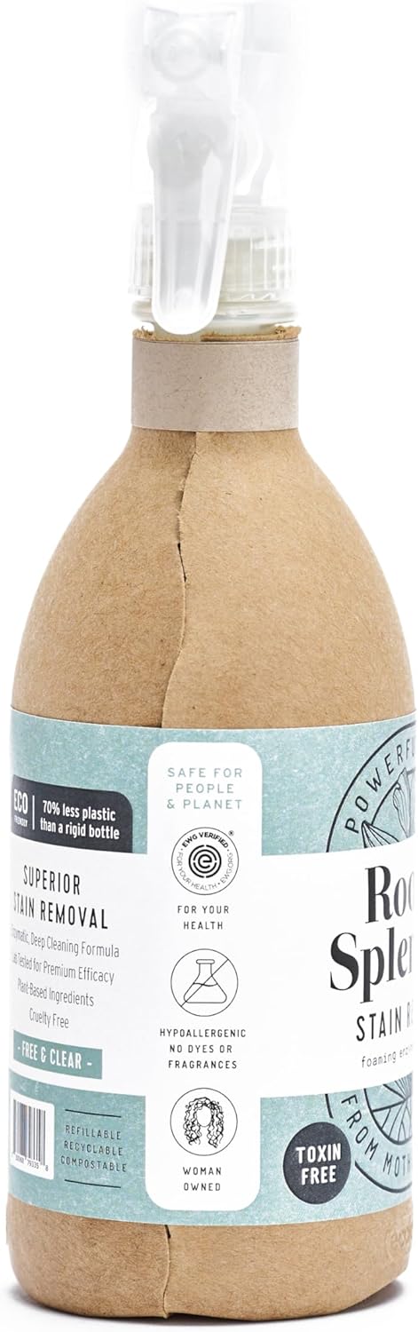 Root & Splendor Non Toxic Stain Remover - Natural Stain Remover for Laundry | Eco Friendly, Plant Based, EWG Verified, Unscented, 16 fl oz - Image 3