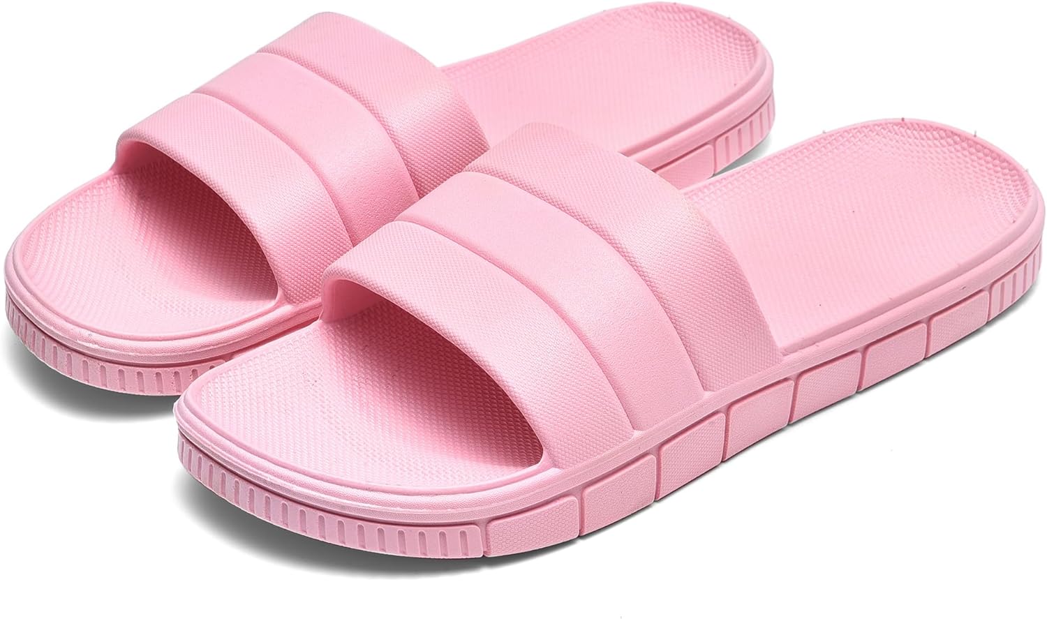 clootess Shower Slide Shoes for Men and Women Home Sandal Bath Slipper Indoor House Pool College Dorm Non-Slip - Image 2