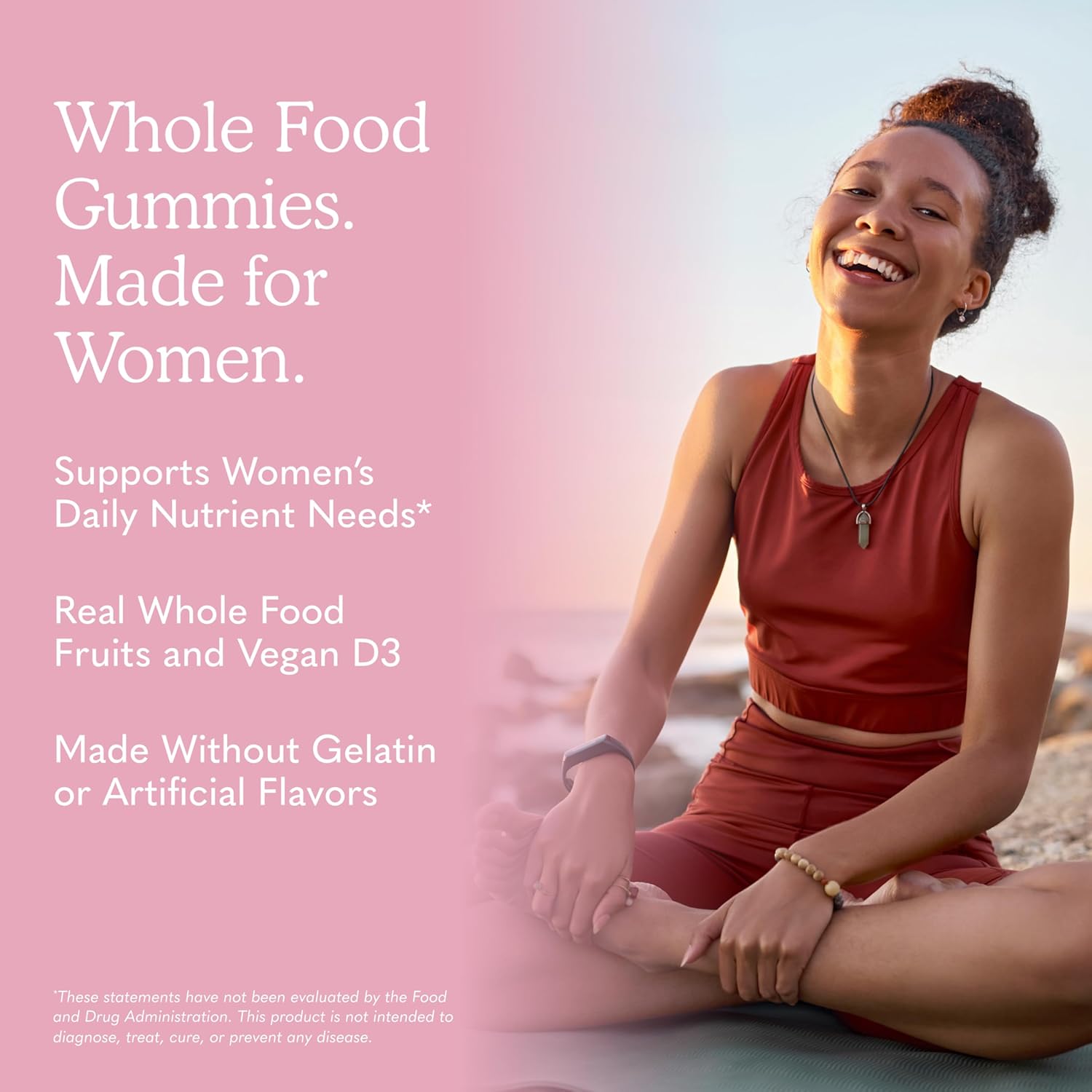 Garden of Life Organics Women's Gummy Vitamins - Berry - Certified Organic, Non-GMO, Vegan, Kosher Complete Multi - Methyl B12, C & D3 - Gluten, Soy & Dairy Free, 120 Real Fruit Gummies - Image 5