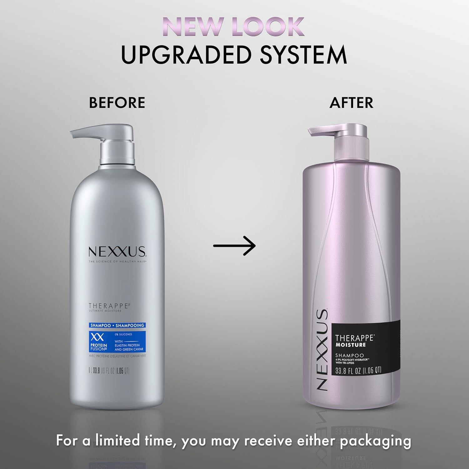 Nexxus Therapee Shampoo for Ultimate Moisture for Dry Hair Powered by POLYSOFT HYDRATOR Technology with Tri-lipids 33.8 oz - Image 4
