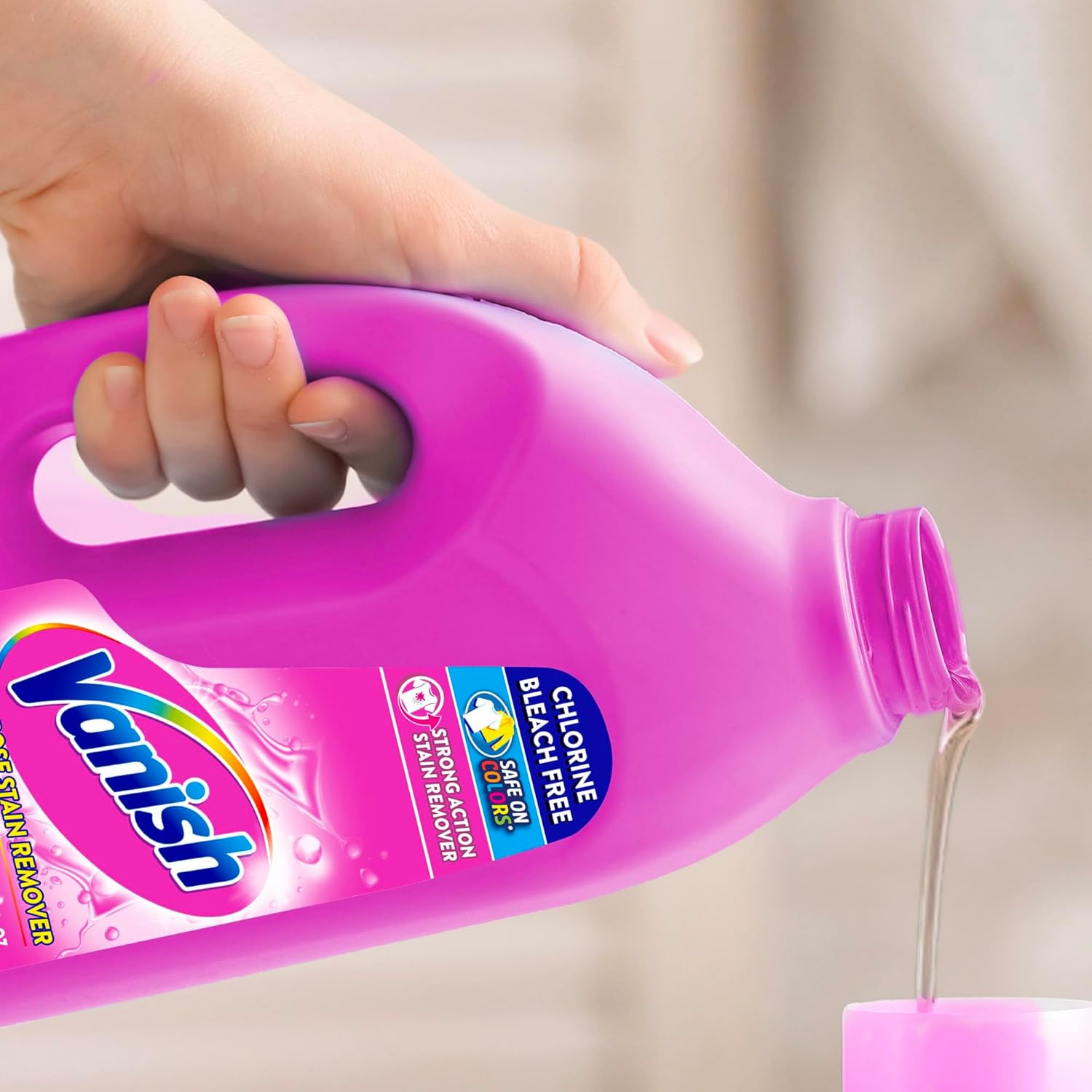 Vanish Pink Liquid Color Bleach Free Stain Remover 1750ML - Image 10