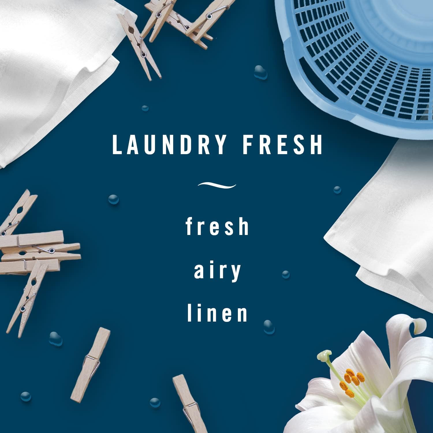 Febreze Car Air Freshener Vent Clip Laundry Fresh Scent, .07 oz. Car Vent Clip, Pack of 4 - Image 3
