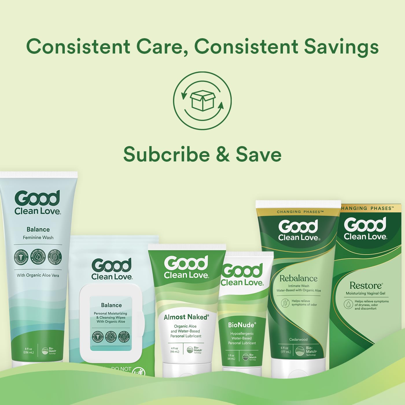 Good Clean Love Balance Feminine Wash, pH-Balanced Vaginal Moisturizer Cleanser for Women with Natural Ingredients, Gentle Cleansing Feminine Care Product, Reduces Vaginal Dryness & Odor, 8Oz (2-Pack) - Image 7