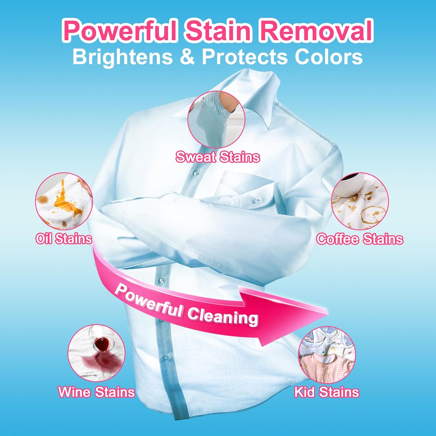 YUCO Laundry Detergent Sheets Berry Scent 80 Loads Eco Laundry Soap Washer Sheet, Liquidless Washing Detergent Sheets for Laundry for Travel, Plastic Free, Hypoallergenic - Image 3