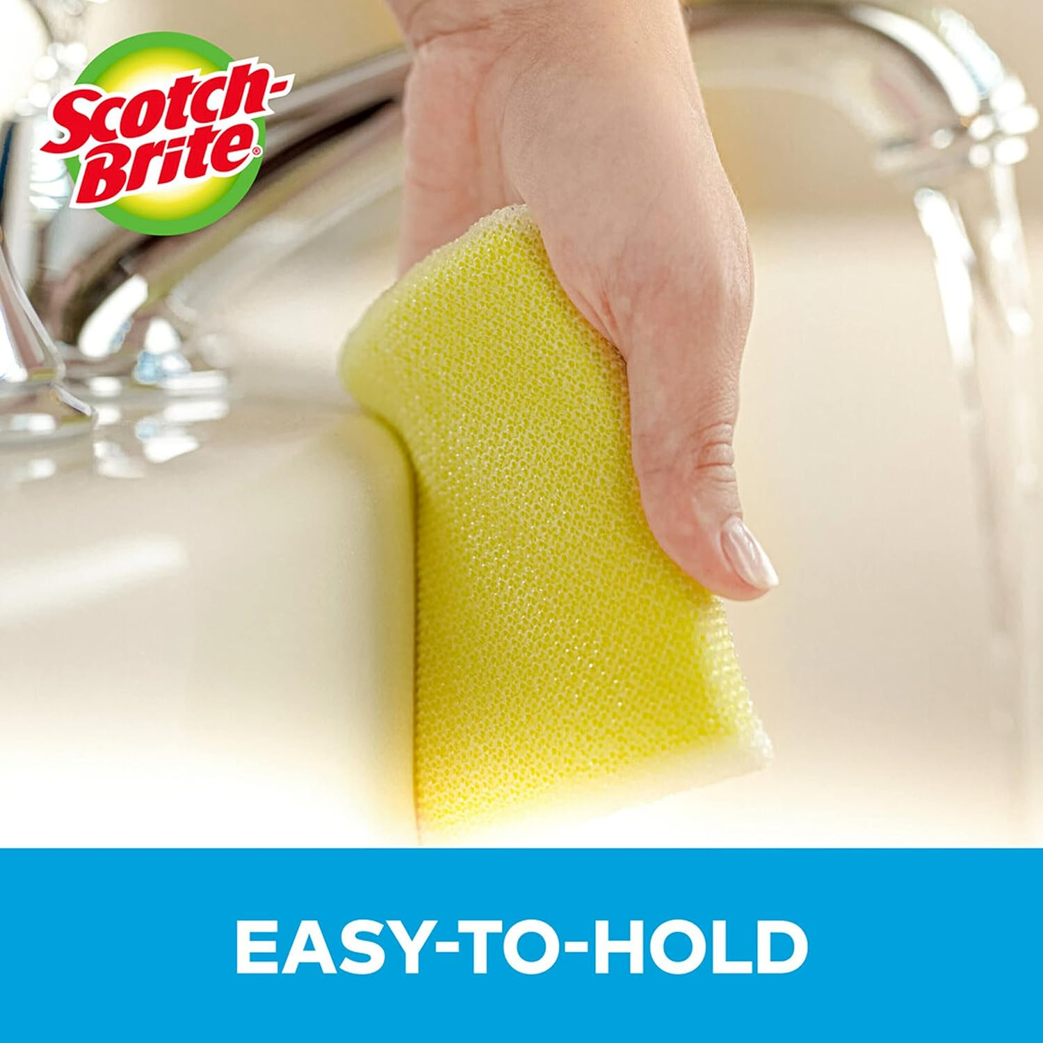 3M Scotch-Brite Dobie All Purpose Pads, 3Count (Pack of 4) Total 12 Pads - Image 7