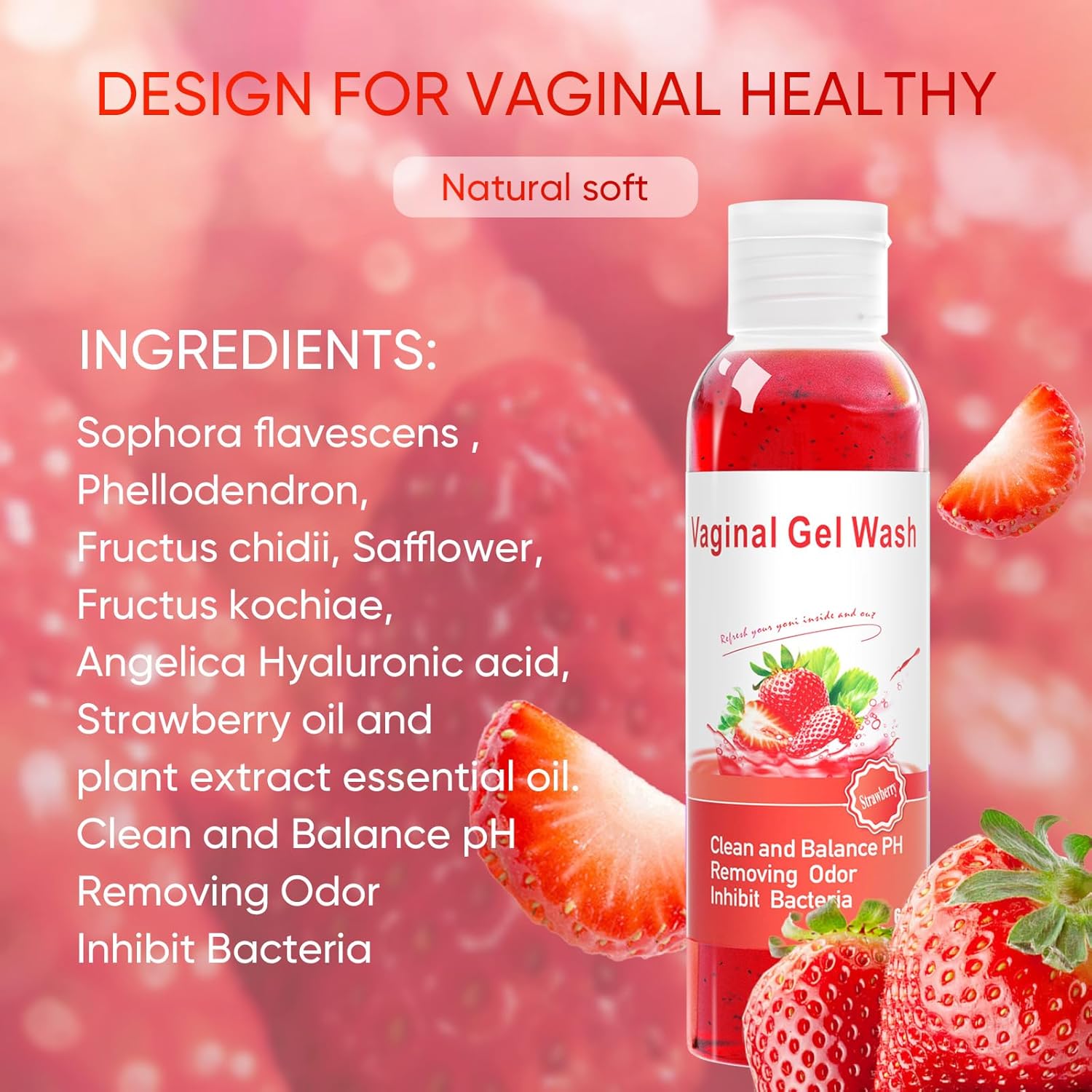 Feminine Wash & Yoni Soap Bar & Yoni Oil for Women pH Balance, Yoni Wash for Vaginal Moisturizing Remove Odor, 5.07 Fl.Oz Intimate Wash 1 Fl.Oz Organic Feminine Oil & 3.53oz Yoni Bar - Image 4