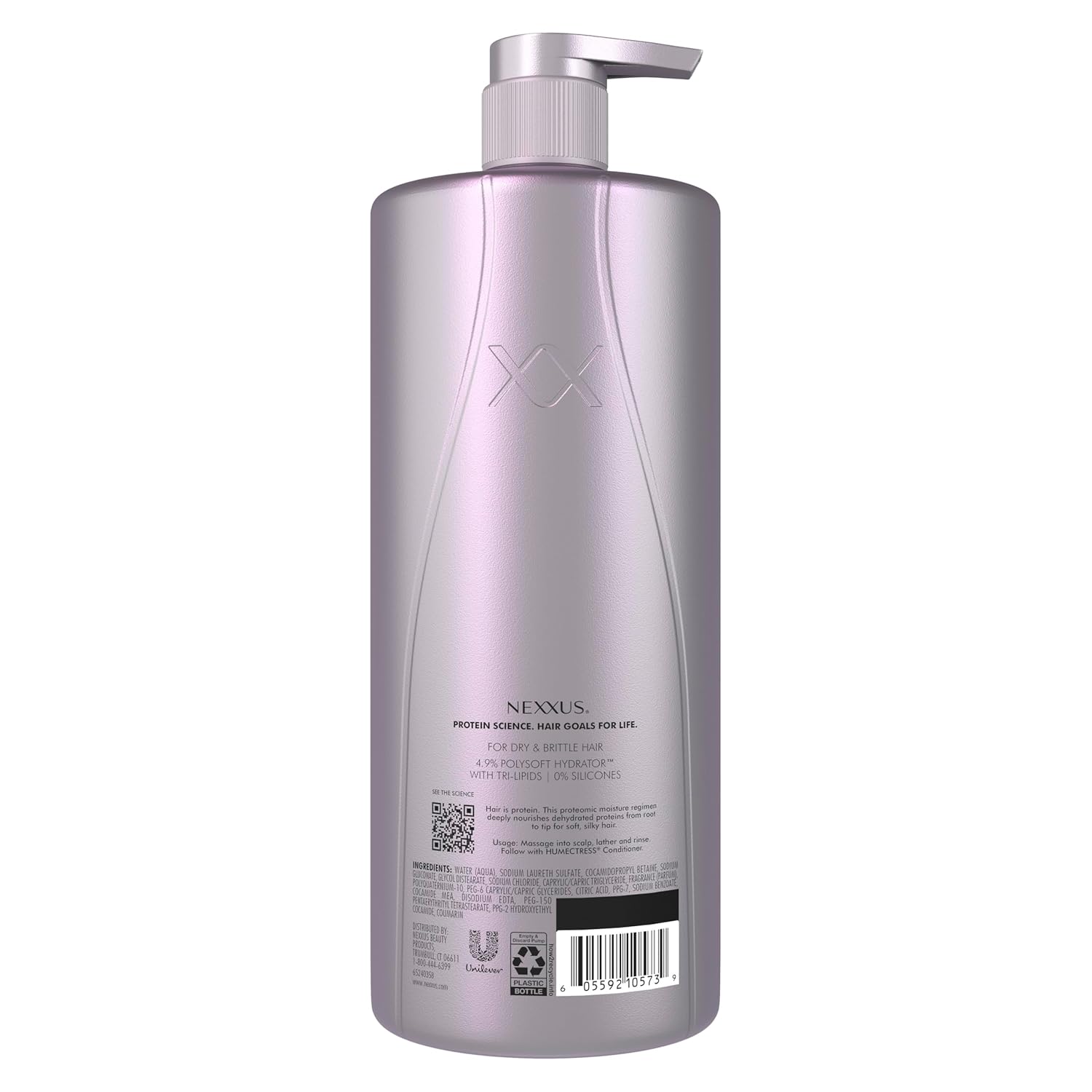 Nexxus Therapee Shampoo for Ultimate Moisture for Dry Hair Powered by POLYSOFT HYDRATOR Technology with Tri-lipids 33.8 oz - Image 3