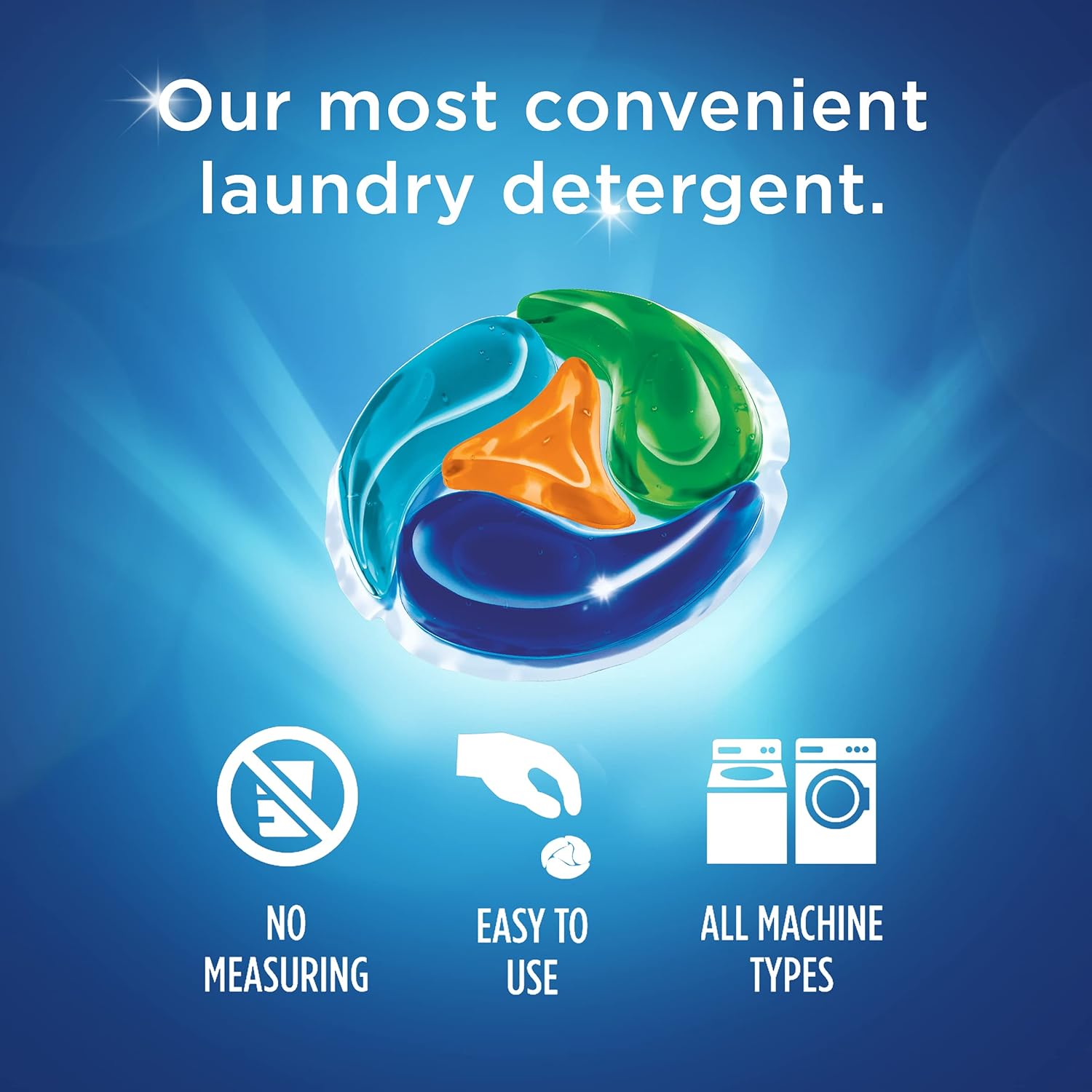 Persil ProClean Discs Laundry Detergent Pacs, Oxi, High Efficiency (HE) Compatible, Laundry Soap, 15 Count - Image 7