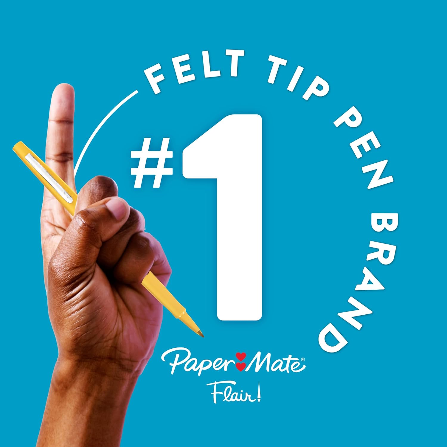 Paper Mate Flair Felt Tip Pens, Medium Point (0.7mm), Black, 12 Count - Teacher Supplies, Journaling, Note-Taking, Writing - Image 7