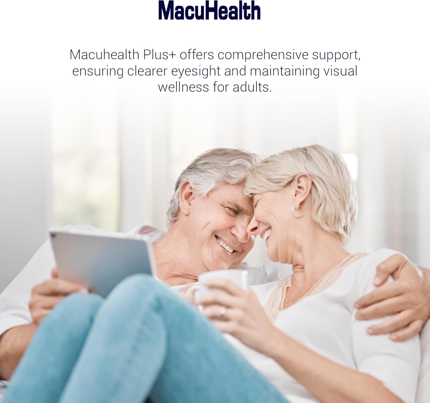 MacuHealth Plus+ Eye Vitamins Supplement for Adults - 90 Day Supply with Lutein, Zeaxanthin, and Meso-Zeaxanthin - Unflavored, Vitamin for Eyes - Image 5