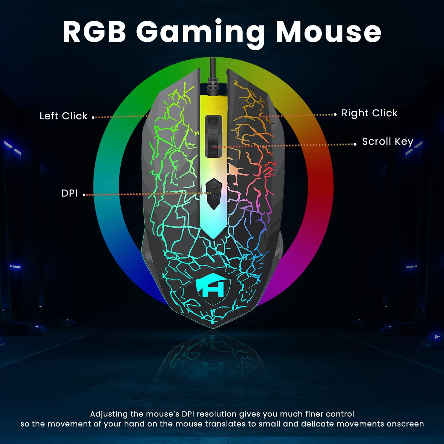 Dell Gaming OptiPlex Desktop RGB Computer PC, Intel Core i7, GeForce GT 1030 2GB GDDR5, 16GB RAM, 512GB SSD, 24 Inch HDMI Monitor, Keyboard Mouse and Headset, WiFi, Windows 11 Pro (Renewed) - Image 10