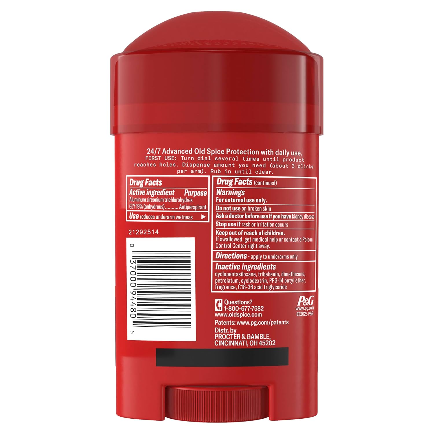 Old Spice Sweat Defense Antiperspirant & Deodorant for Men, 24/7 Ultimate Sweat Protection, Long Lasting Scent, Soft Solid, Swagger with Cedarwood Scent, 2.6 oz - Image 14