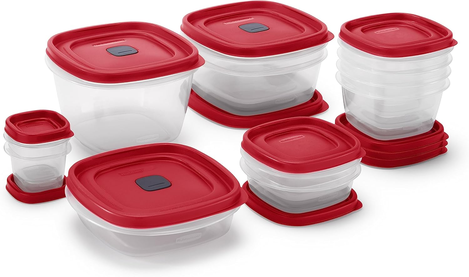 Rubbermaid Assorted Food Storage Container Set - Case of: 1; Each Pack Qty: 24; Total Items Qty: 24 - Image 2