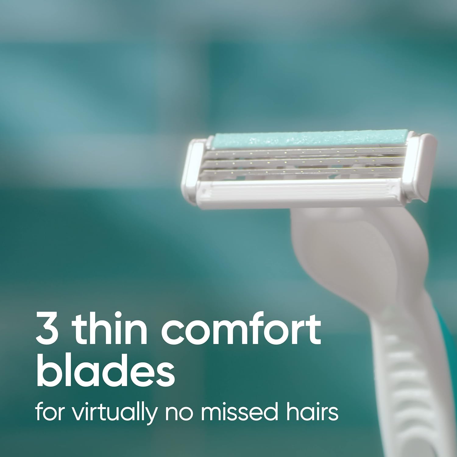 Venus Simply 3 Sensitive Disposable Razors, 12 Count - Image 4