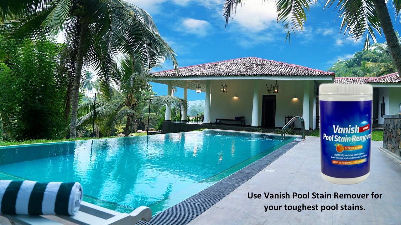 Bosh Chemical Vanish Pool & Spa Stain Remover 2 Pack (4LBS)- Natural Safe Citrus Based, Works Excellent on Vinyl, Fiberglass, and Metals, Removes Rust and Other Tough Stains - Image 5