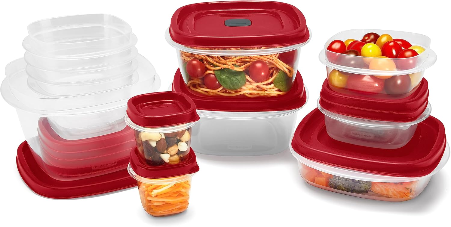 Rubbermaid Assorted Food Storage Container Set - Case of: 1; Each Pack Qty: 24; Total Items Qty: 24 - Image 4