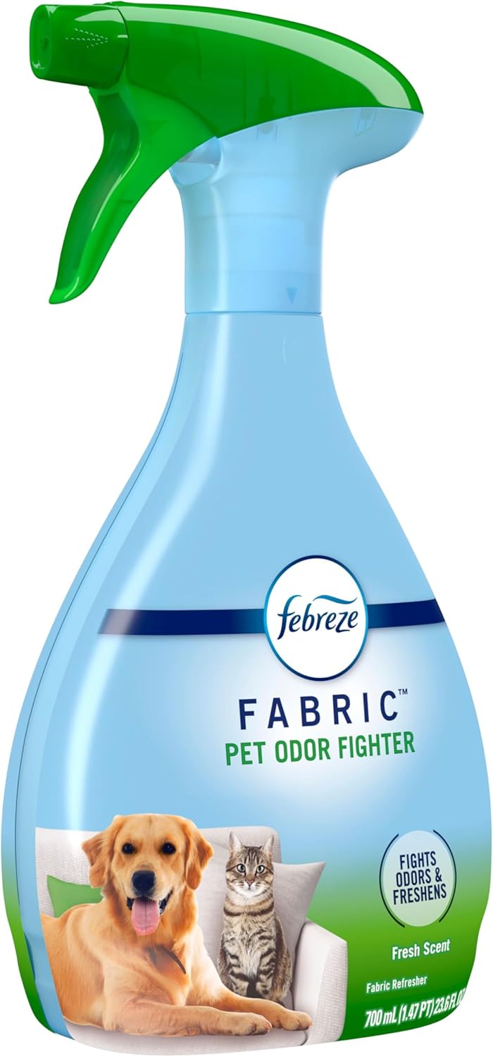 Febreze Fabric Spray Air Freshener, Odor-Fighting Fabric Refresher, Sneaker Balls Alternative, Couch Cleaner, Linen Spray, Multi-Use, Pet Odor Fighter Scent, 23.6 fl oz - Image 7