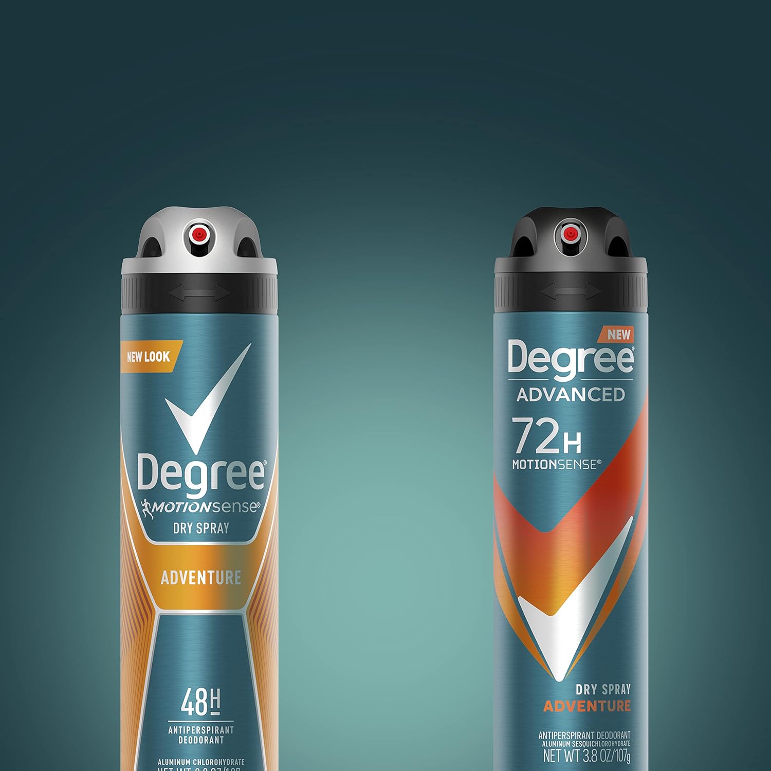 Degree Men Advanced Antiperspirant Deodorant Dry Spray Adventure 72-Hour Sweat and Odor Protection Deodorant For Men With MotionSense Technology, 3.8 Ounce (Pack of 3) - Image 9