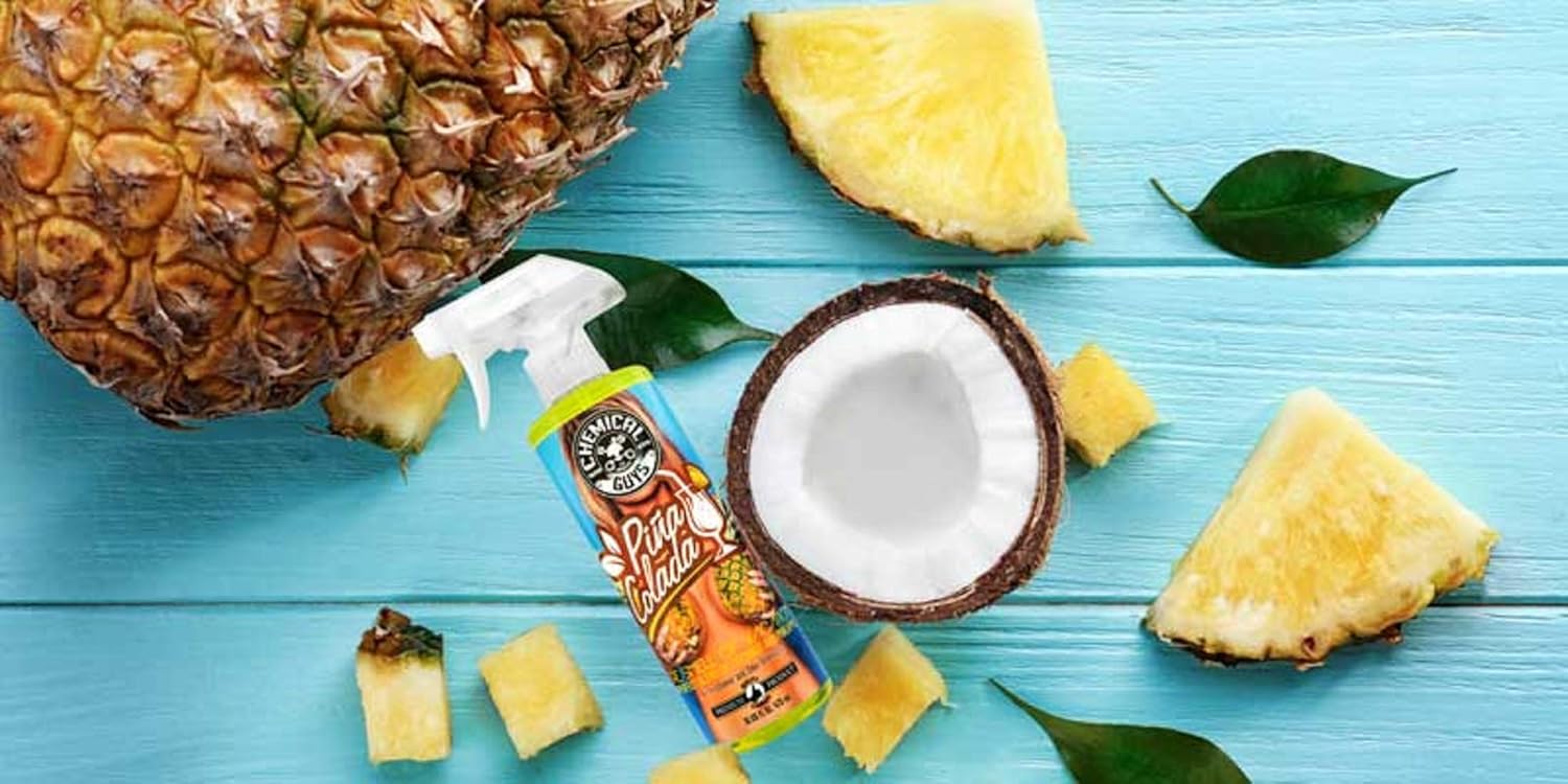 Chemical Guys AIR22916 Pina Colada Air Freshener and Odor Eliminator, (Great for Cars, Trucks, SUVs, RVs, Home, Office, Dorm Room & More) 16 fl oz - Image 5
