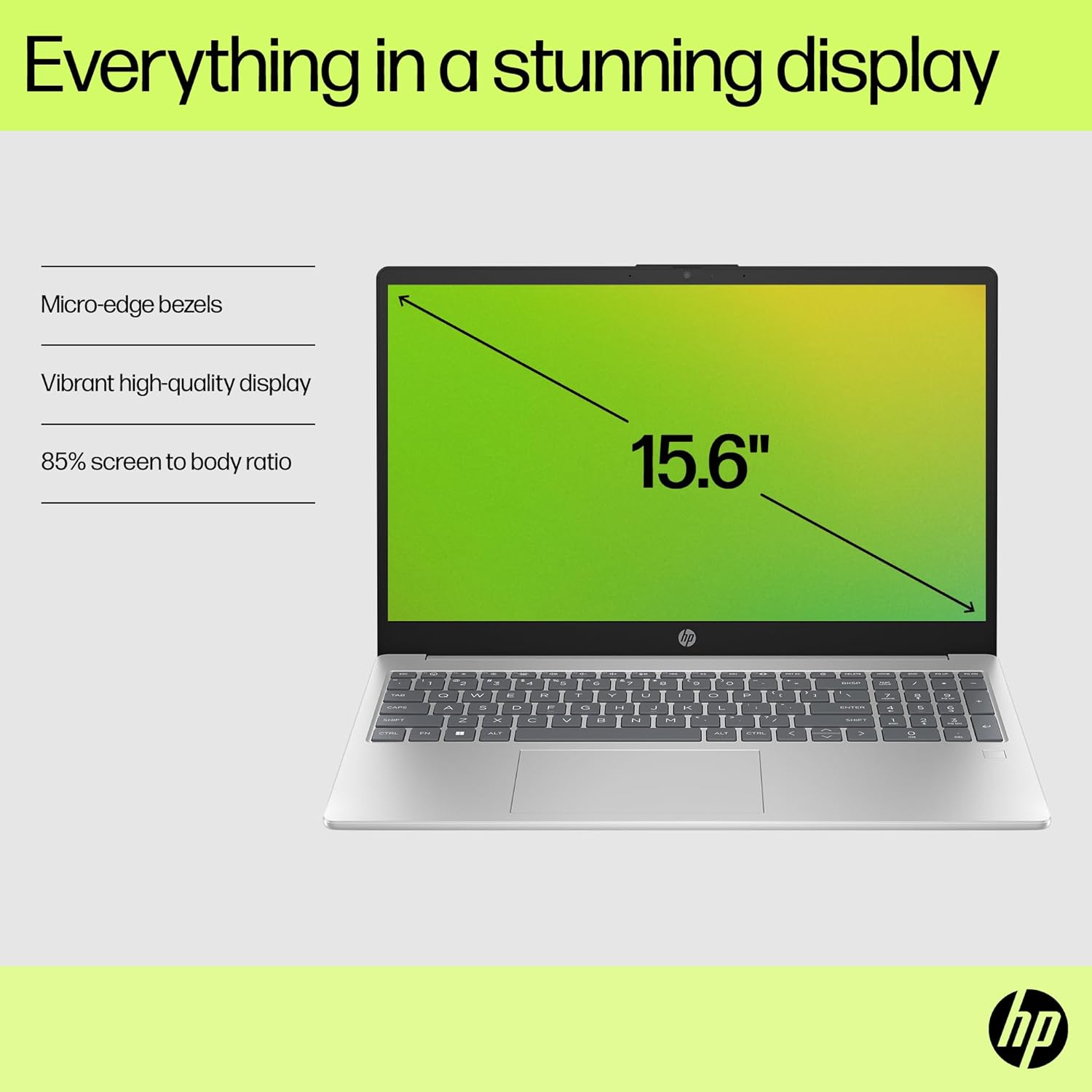 HP Notebook 15.6 FHD Laptop Computer with Microsoft Office 365, 16GB DDR4 RAM, 256GB SSD, Intel 4-Core N100 CPU, 2026 Edition, Numeric Keypad, Copilot AI, Windows 11 Home, Silver - Image 7