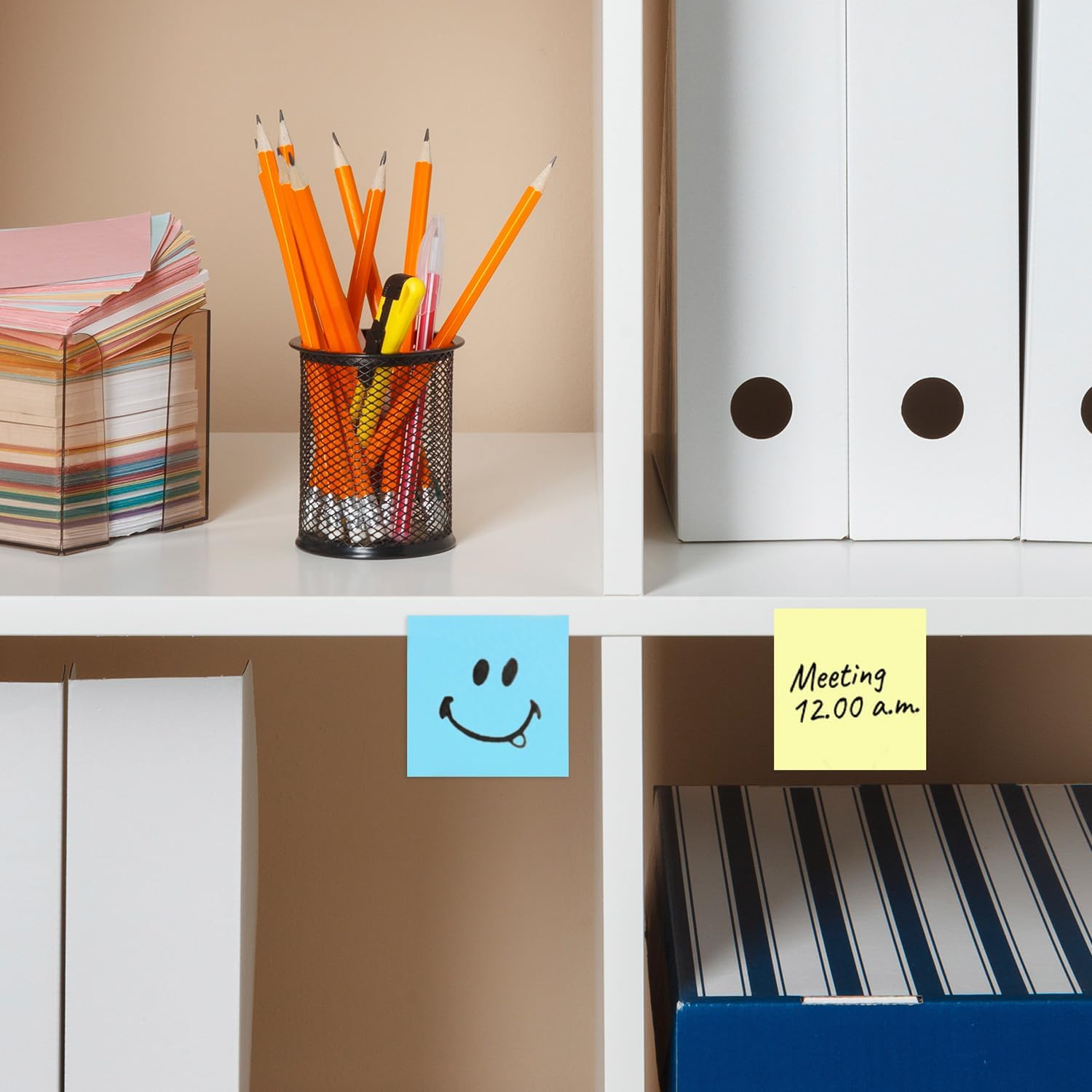 Mr. Pen- Sticky Notes, 3"x3", 12 Pads, 720 Sheets, Pastel Colors, Sticky Notes Bulk, Self-Stick Note Pads, Perfect for Office, School, Home, Study & Organization - Image 7