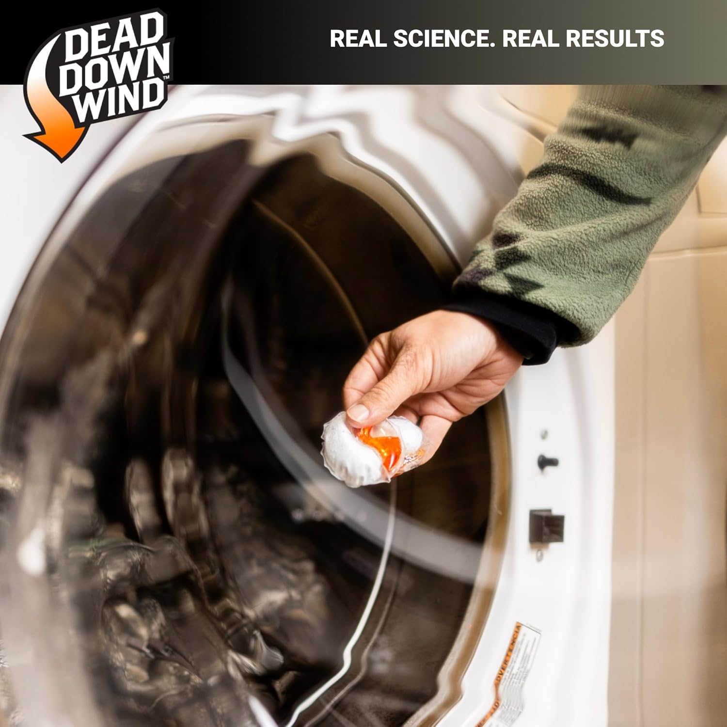 DEAD DOWN WIND BLACK Premium Unscented Laundry Detergent Pods (36 Ct) - Scent Eliminating Detergent Pods for Clothing and Gear - Durable Hunting Scent Eliminators - Advanced Hunting Gear - Image 8