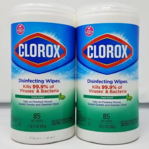 Clorox Disinfecting Wipes Fresh Scent 85ct Pack of 2 170 Count Total