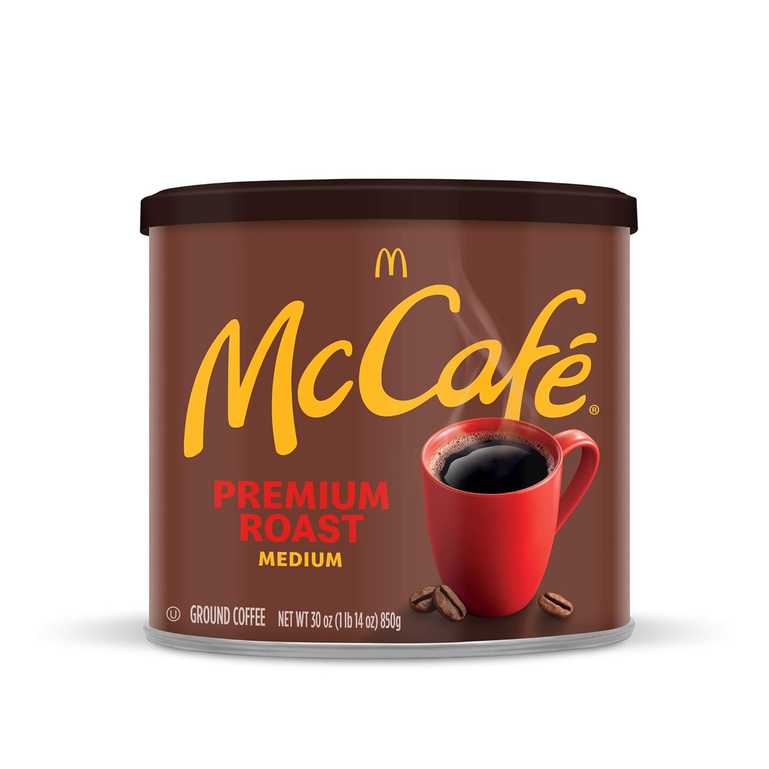 McCafe Premium Roast, Medium Roast Ground Coffee, 30 oz Canister - Image 12