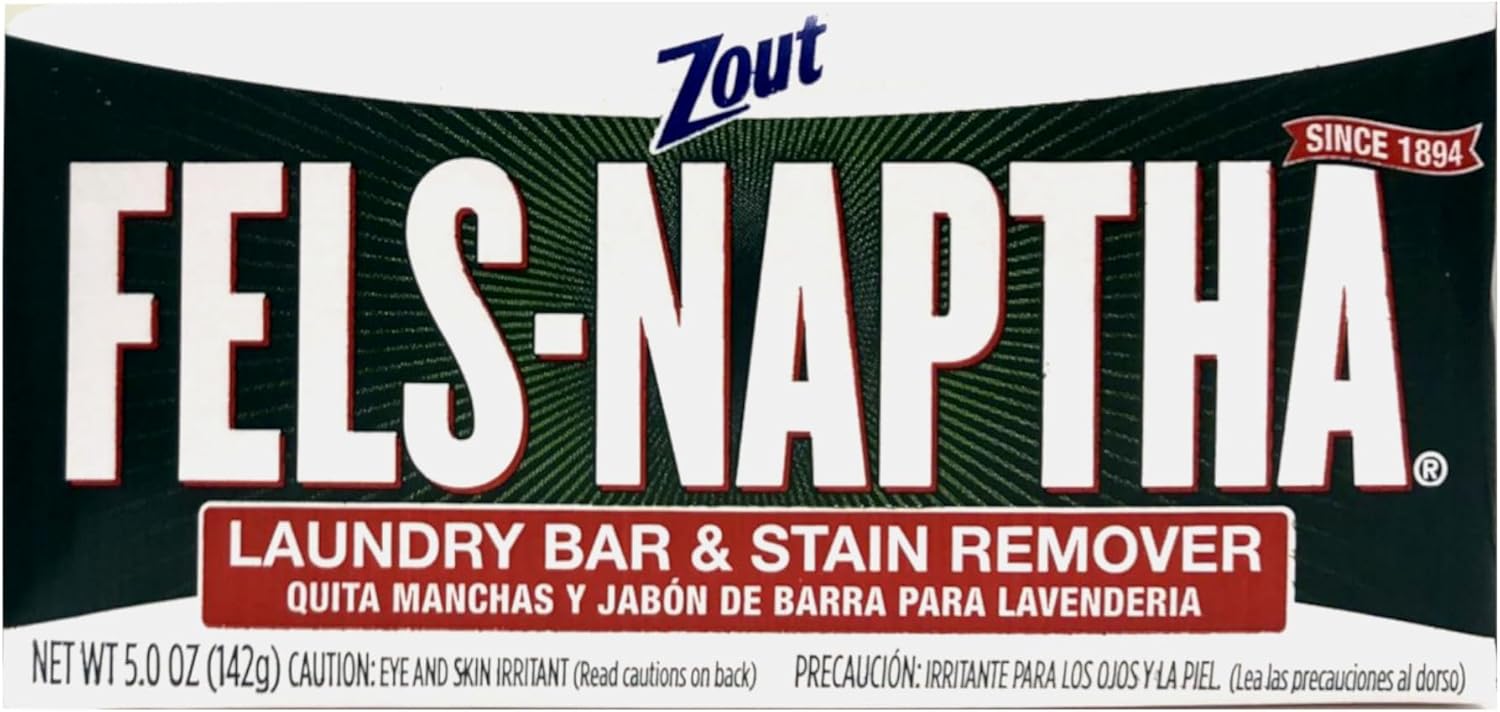 Fels Naptha Laundry Soap & Stain Remover Bar, Pack of 3 - Image 3