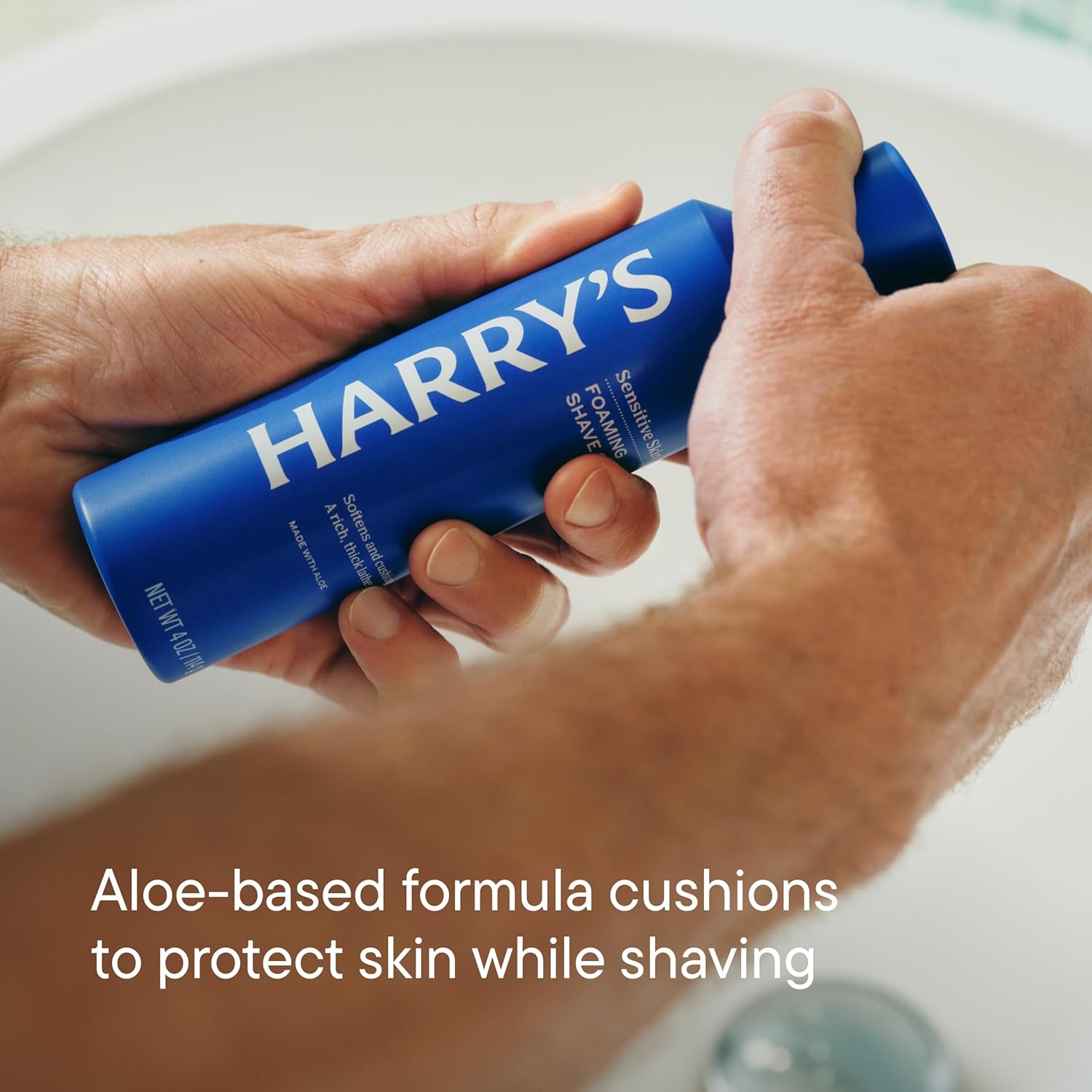 Harry's Original Shaving Kit for Men - Razor Handle, 5 Razor Blade Refills, Foaming Shave Gel, and Travel Blade Cover - TSA Approved Travel Essentials - German Engineered - Ember - Image 8