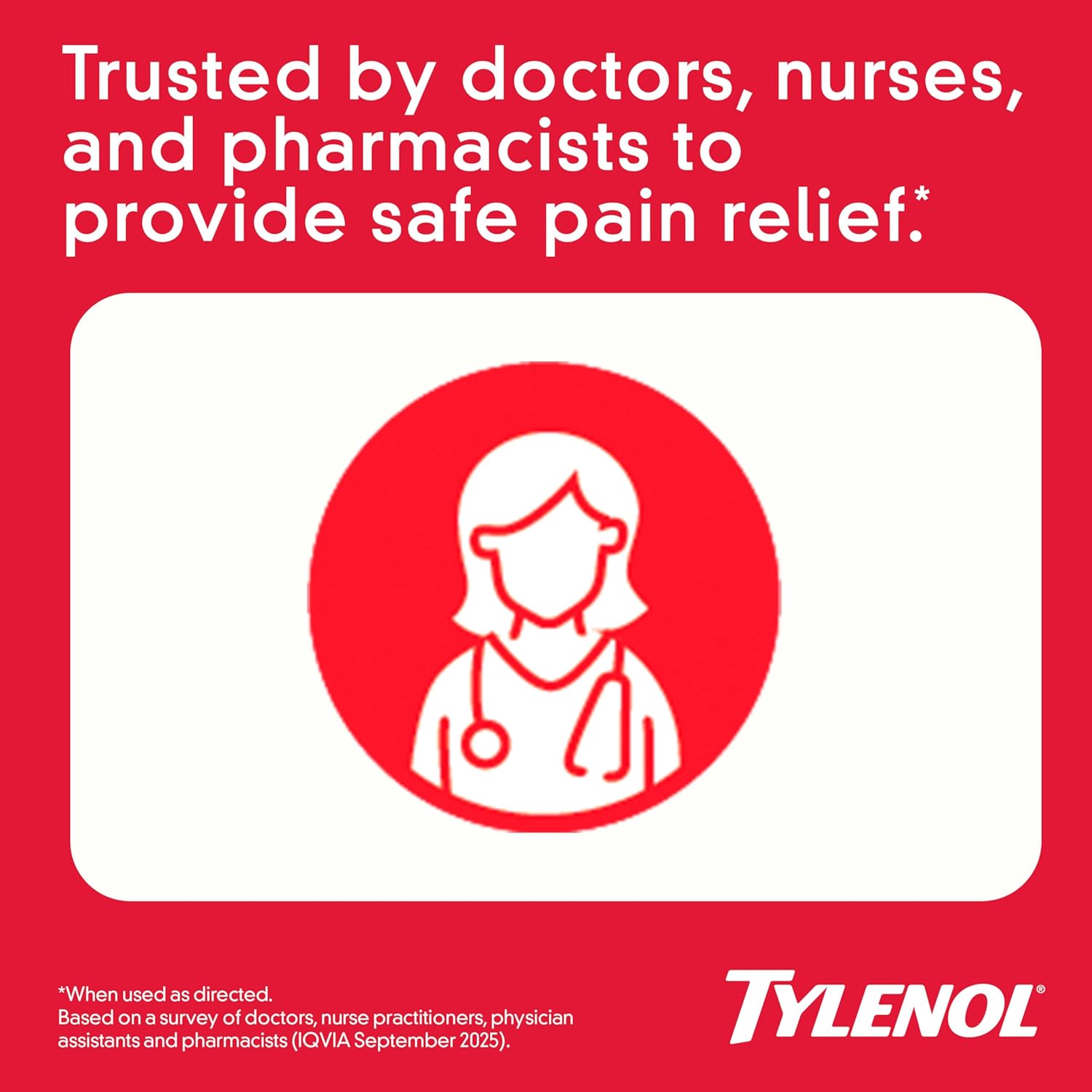 Tylenol Extra Strength Pain Reliever & Fever Reducer, Round Coated Tablets, 500 mg Acetaminophen Pain Relief Pills for Headache, Toothache & Minor Arthritis Pain, 100 ct - Image 4