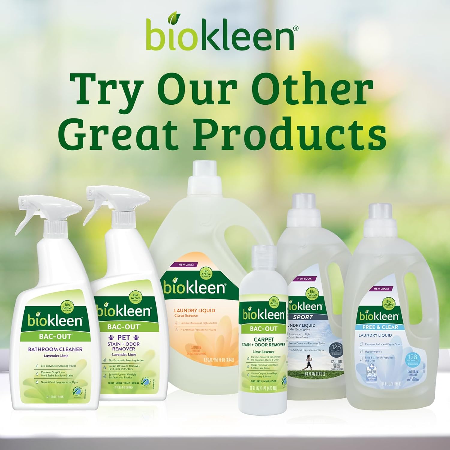 Biokleen Natural Laundry Detergent - 128 HE Loads - Liquid, Concentrated, Eco-Friendly, Non-Toxic, Plant-Based, No Artificial Fragrance or Preservatives, 64 Fl Oz - Image 8