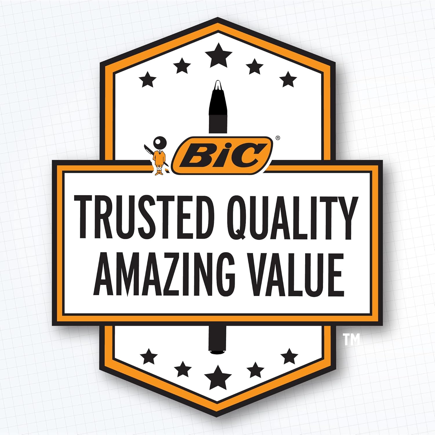 BIC Cristal Xtra Bold Ballpoint Pens, Bold Point (1.6 mm), School Supplies for Color-Coded Notes, 24-Count Pack in Assorted Colors - Image 9